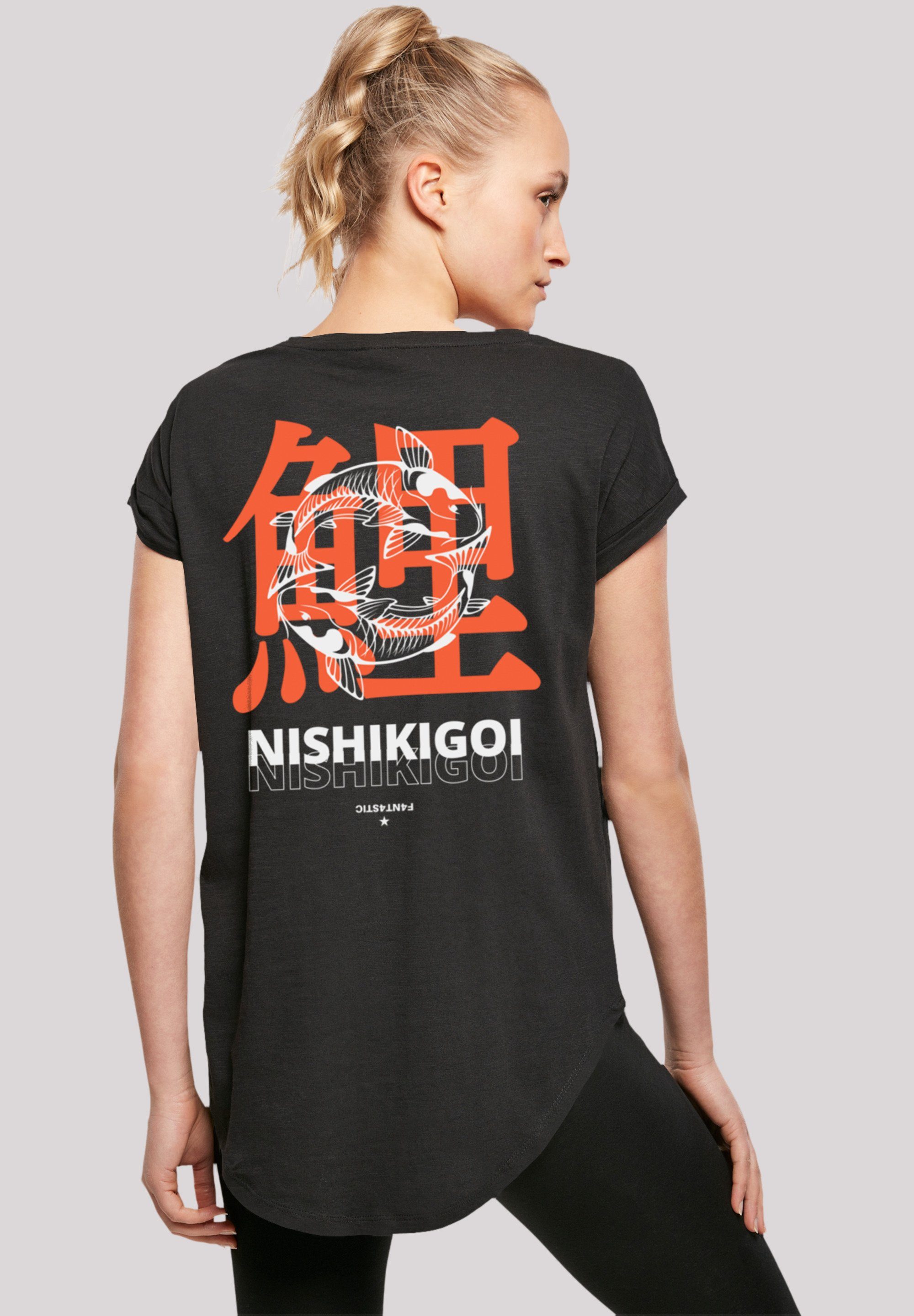 F4NT4STIC T-Shirt Nishikigoi Koi Tragekomfort weicher mit Baumwollstoff Print, Sehr Grafik hohem Japan
