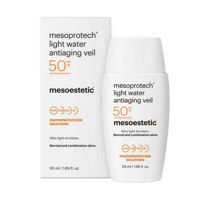 mesoestetic® Sonnenschutzcreme Mesoestetic Mesoprotech® Light Water Antiaging Veil SPF 50+ 50ml