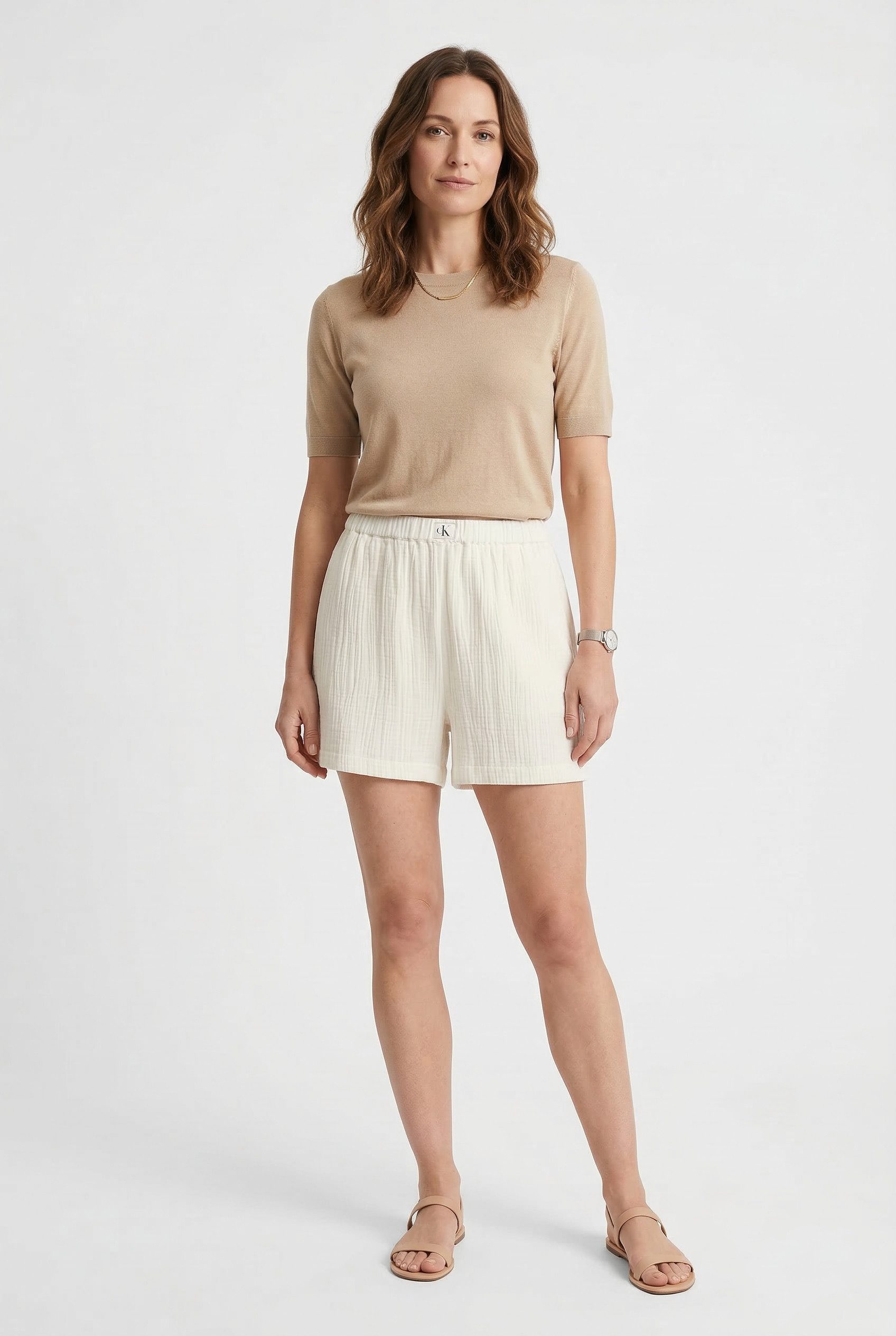 Calvin Klein Jeans Shorts Regular fit mit elastischem Bund