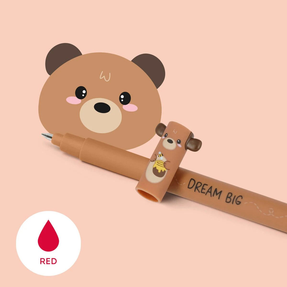 Legami Buntstift LEGAMI Erasable Gel Pen Löschbarer Gelstift – Teddy Bear