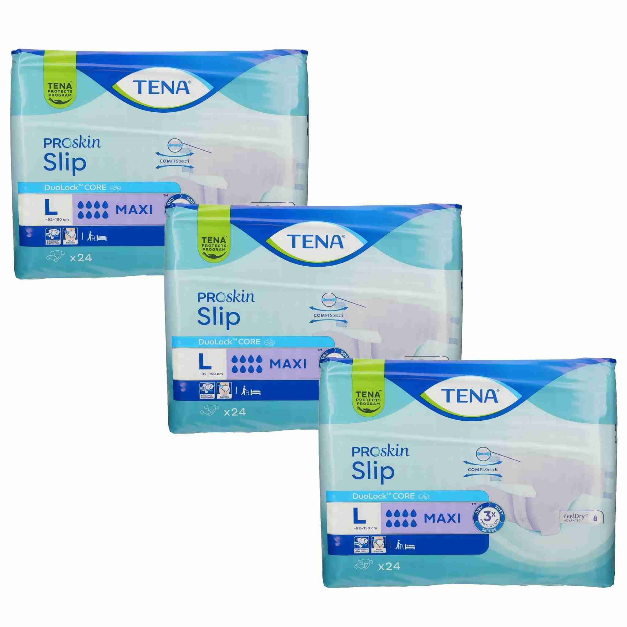 TENA Windeln SLIP maxi L 3X24St PZN 18914976