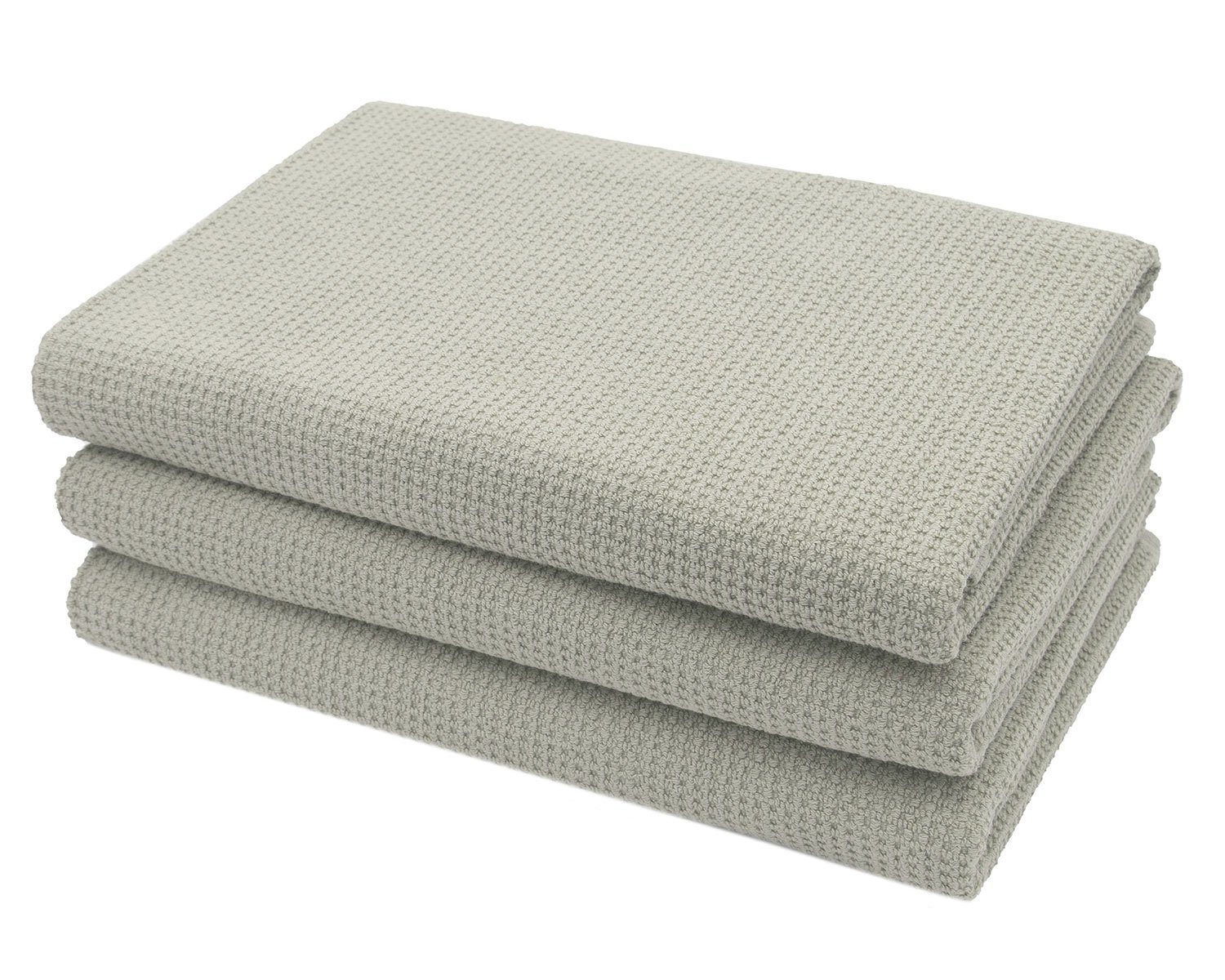 ZOLLNER Duschtücher, Waffelpique (3-St), 70 x günstig online kaufen