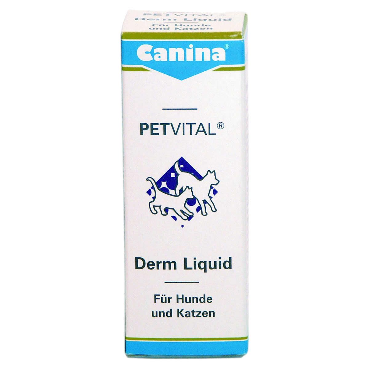 Canina Petvital Derm Liquid 25 ml, Katze, Nahrungsergänzungsmittel für: Katze