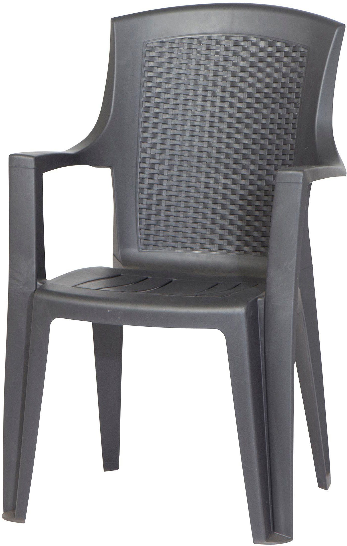 Progarden Gartensessel Eden (Set, 2-St), bestehend aus 2 Stapelsesseln