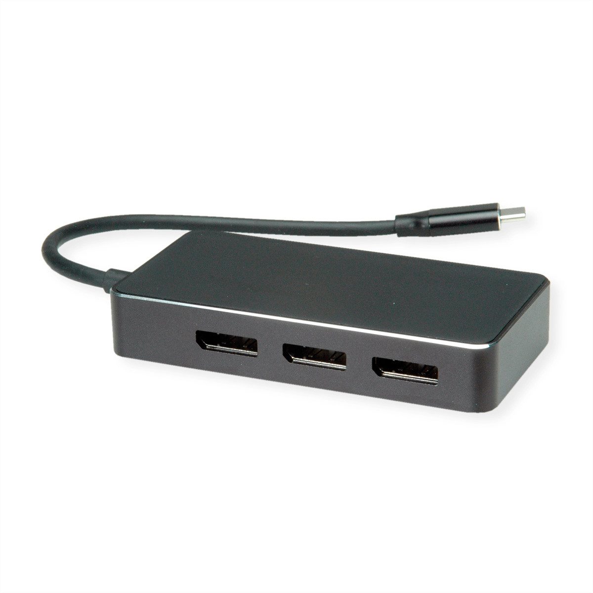 Multi-Display Adapter USB Typ C - 3x DP Audio- & Video-Adapter
