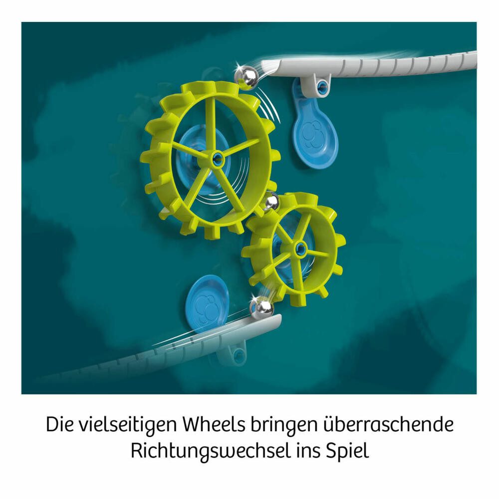Kosmos Kugelbahn-Bausatz Gecko Run Wheels-Erweiterung
