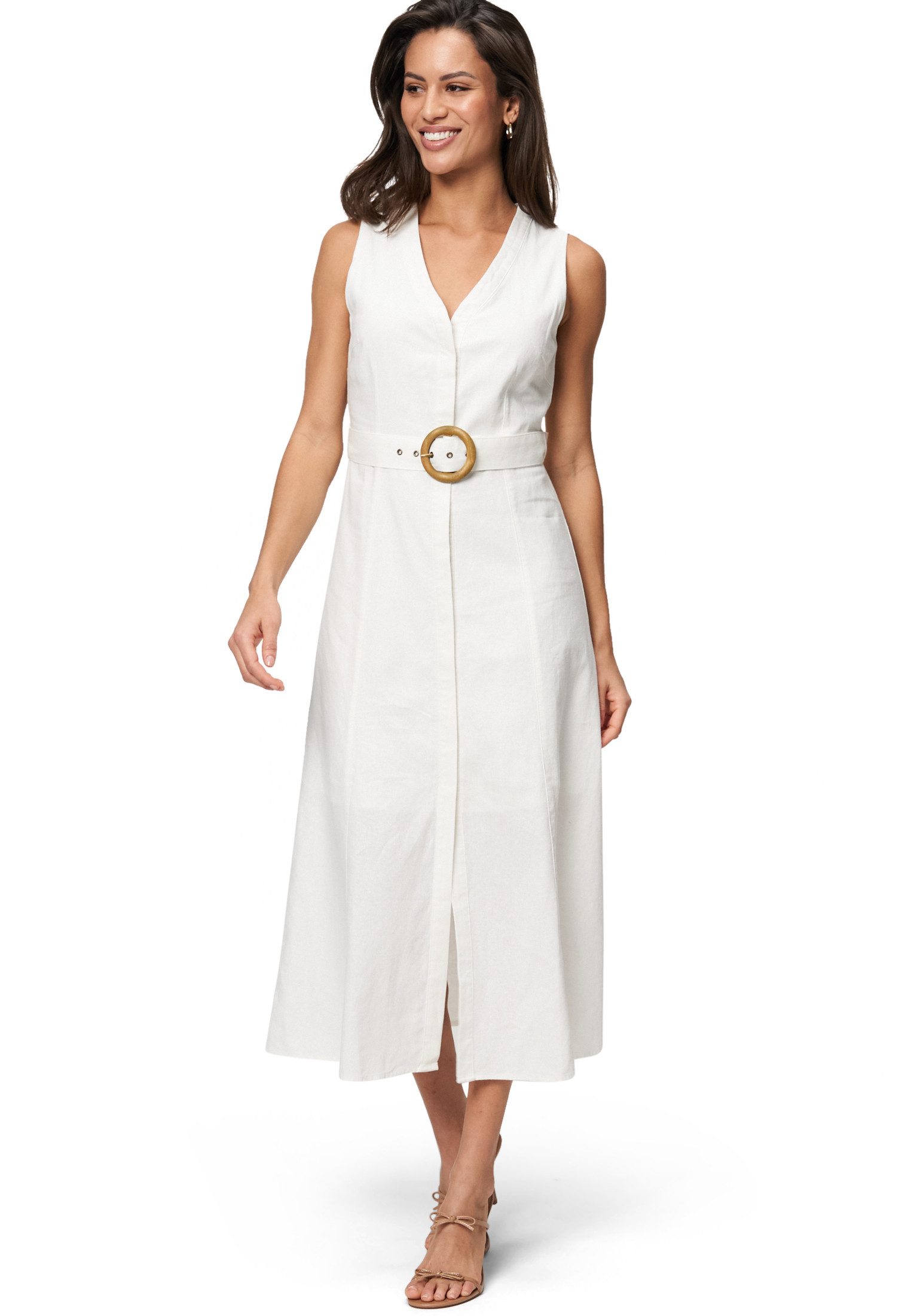 Zero Midikleid zero Midikleid mit Gürtel günstig online kaufen