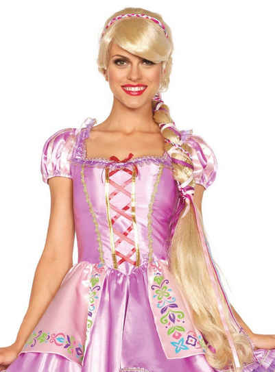Leg Avenue Kostüm-Perücke Rapunzel Perücke, Märchenhafte Perücke für zahlreiche Kostümkombinationen