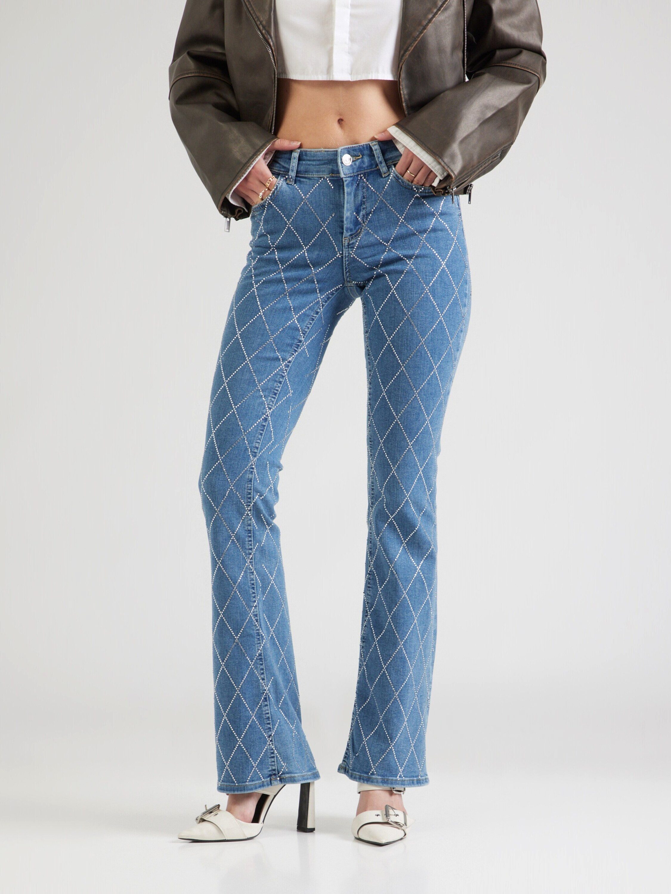 ONLY Schlagjeans ONLBLUSH (1-tlg) Ziersteine