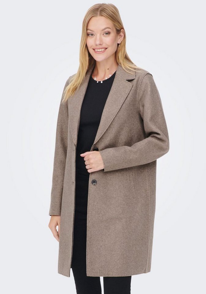 ONLY Kurzmantel ONLCARRIE BONDED COAT, Klassischer Mantel von ONLY