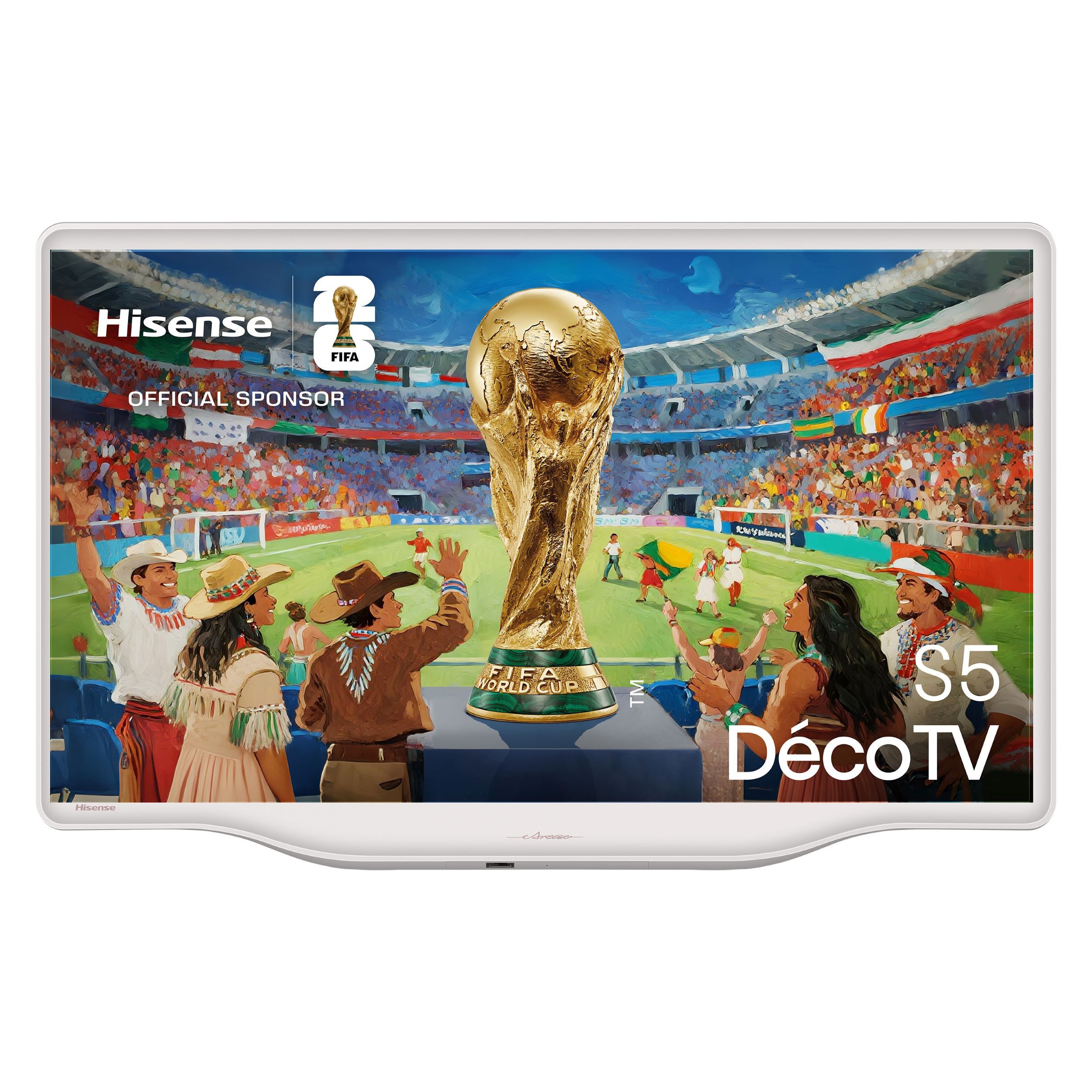 Hisense 32S5Q LED-Fernseher (80 cm/32 Zoll, Full HD, Smart-TV, 2K FHD Deco TV)