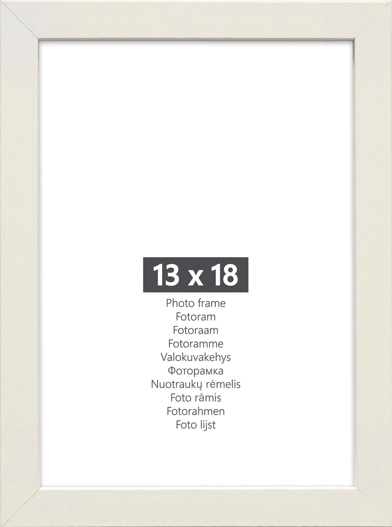 andas Bilderrahmen-Set Bilderrahmen 10er, 4x + Weiß (DIN 10x15 15x20 + 10 cm (Set, (DIN A4) 21x30 A5) St), + 2x 13x18 2x 2x