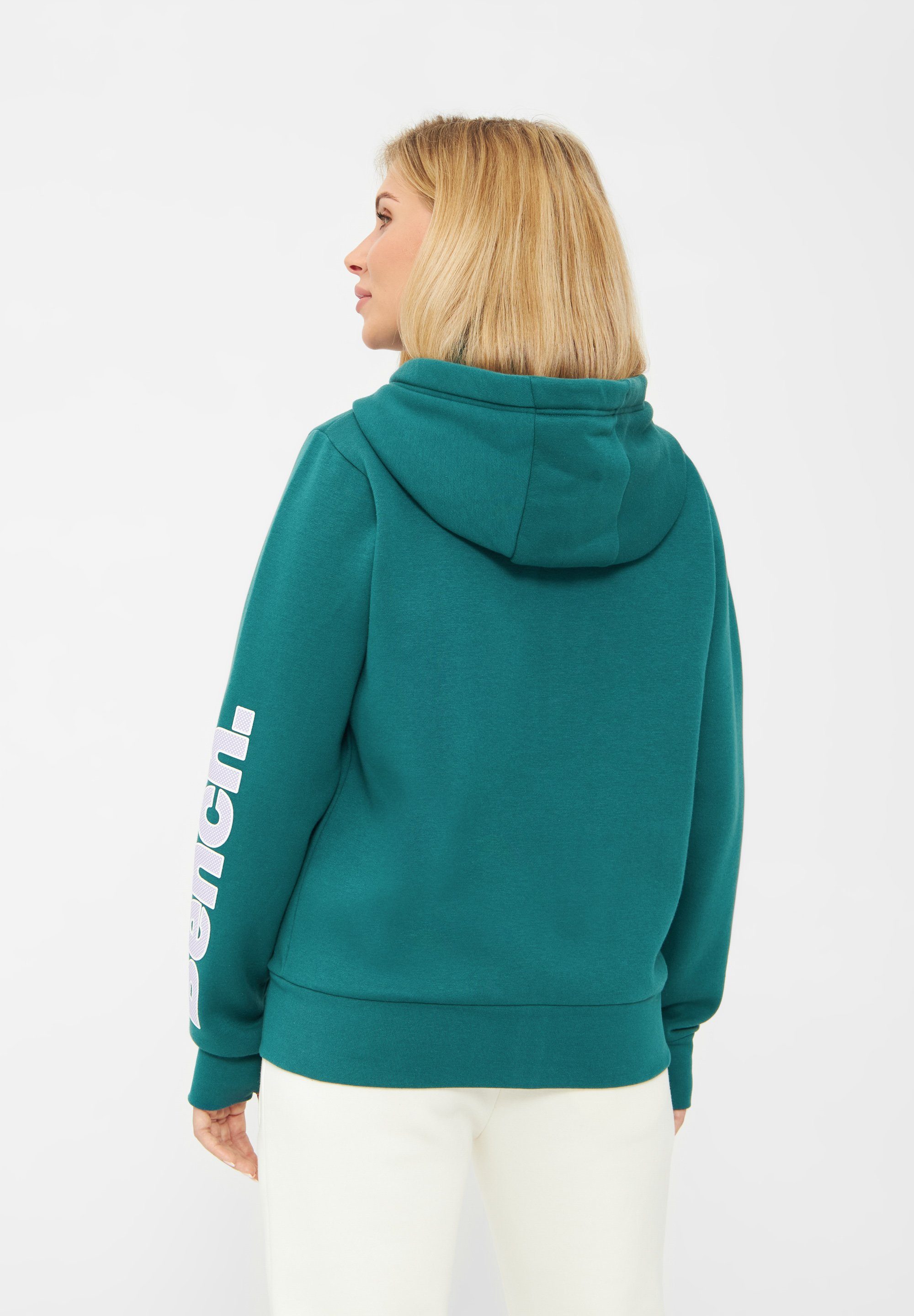 Bench. Sweatjacke DARCINE DARK GREEN