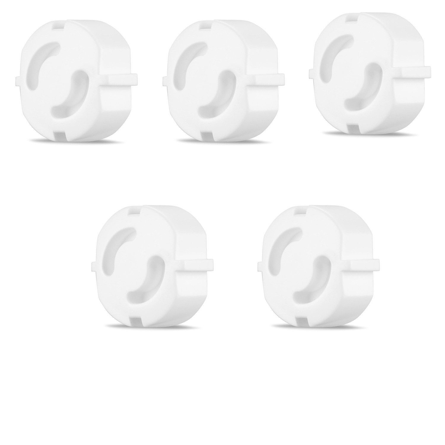 REV Steckdose [5erpack] Steckdosen Kindersicherung, Steckdosenschutz, Kindersicherung Steckdose, weiß