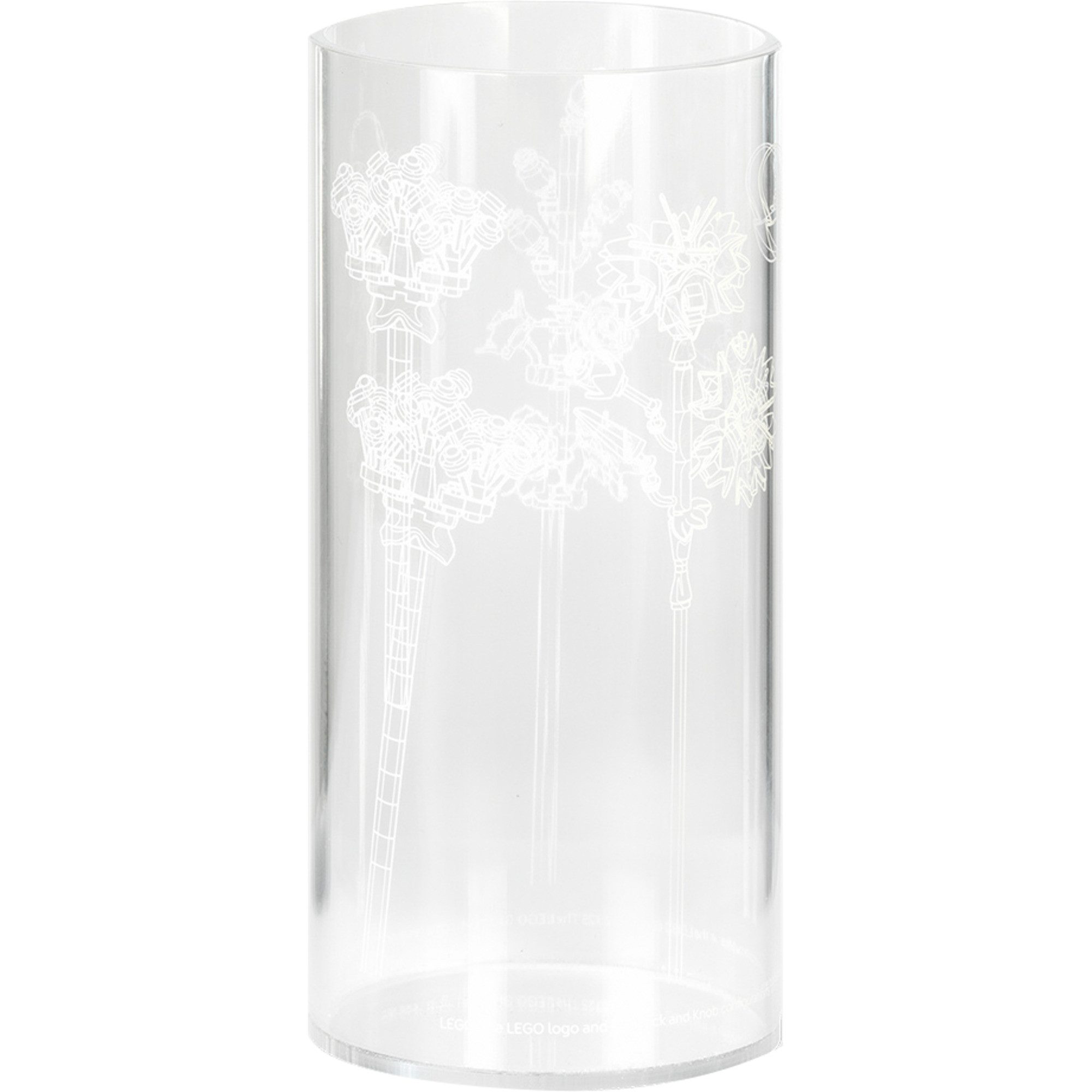 Room Copenhagen Spielzeugtruhe Room Copenhagen LEGO Cylinder Vase Wild Flower