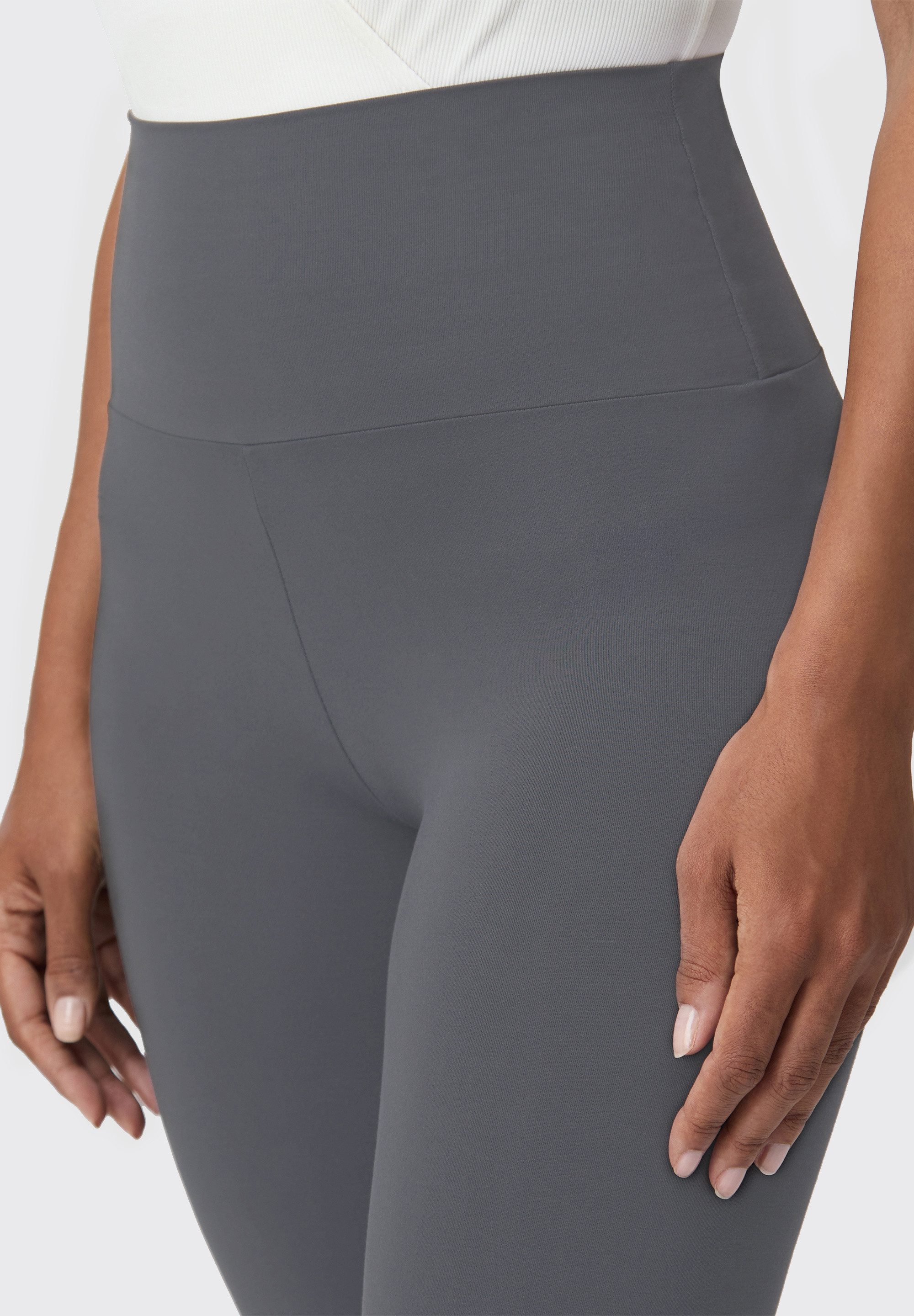 Les Lunes Leggings LUNA Bambusviskose, elastischer hoher Bund, bequem, vielseitig kombinierbar