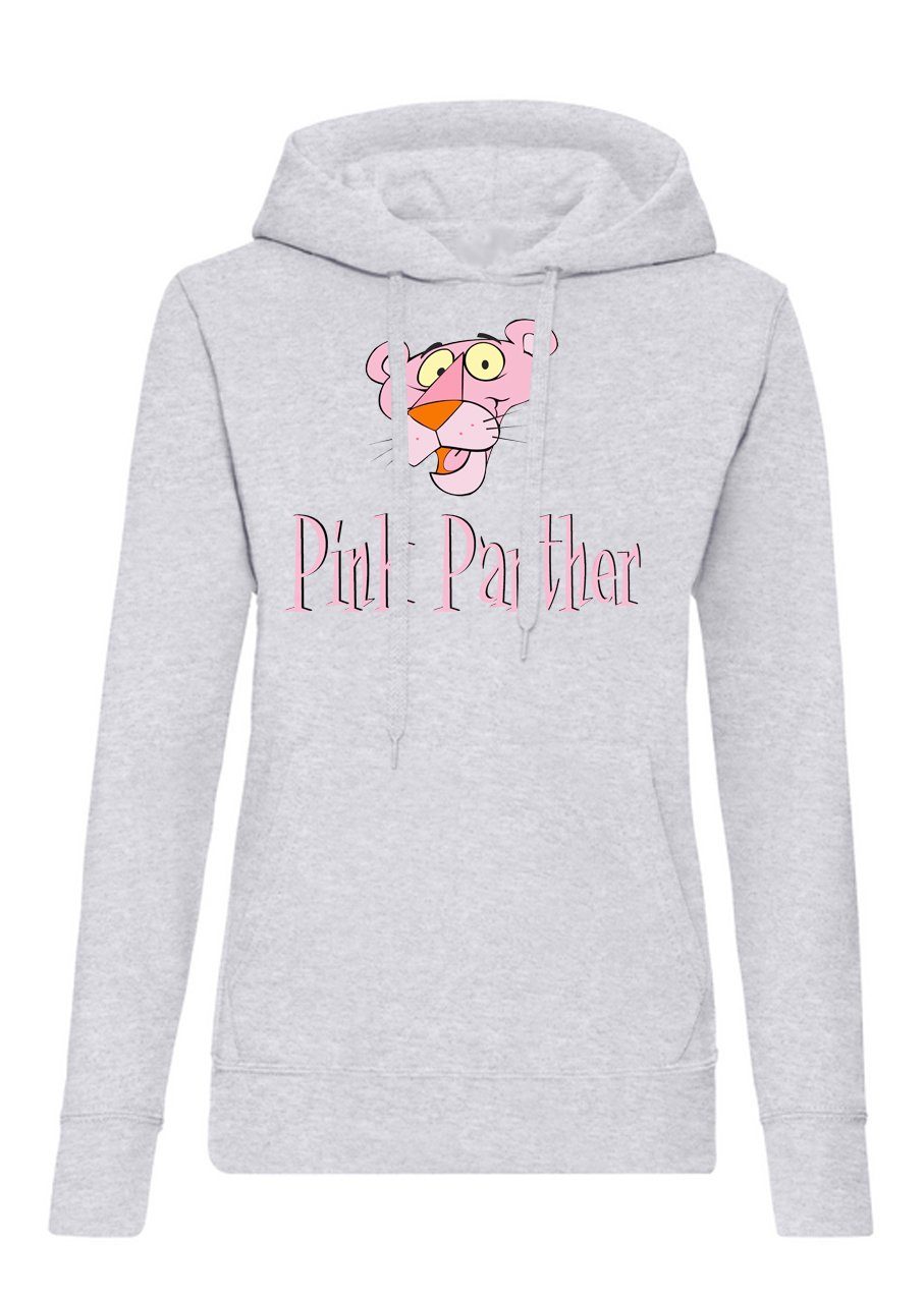 Hoodie Damen Pink Panther Rosarote Inspector Comic Cartoon