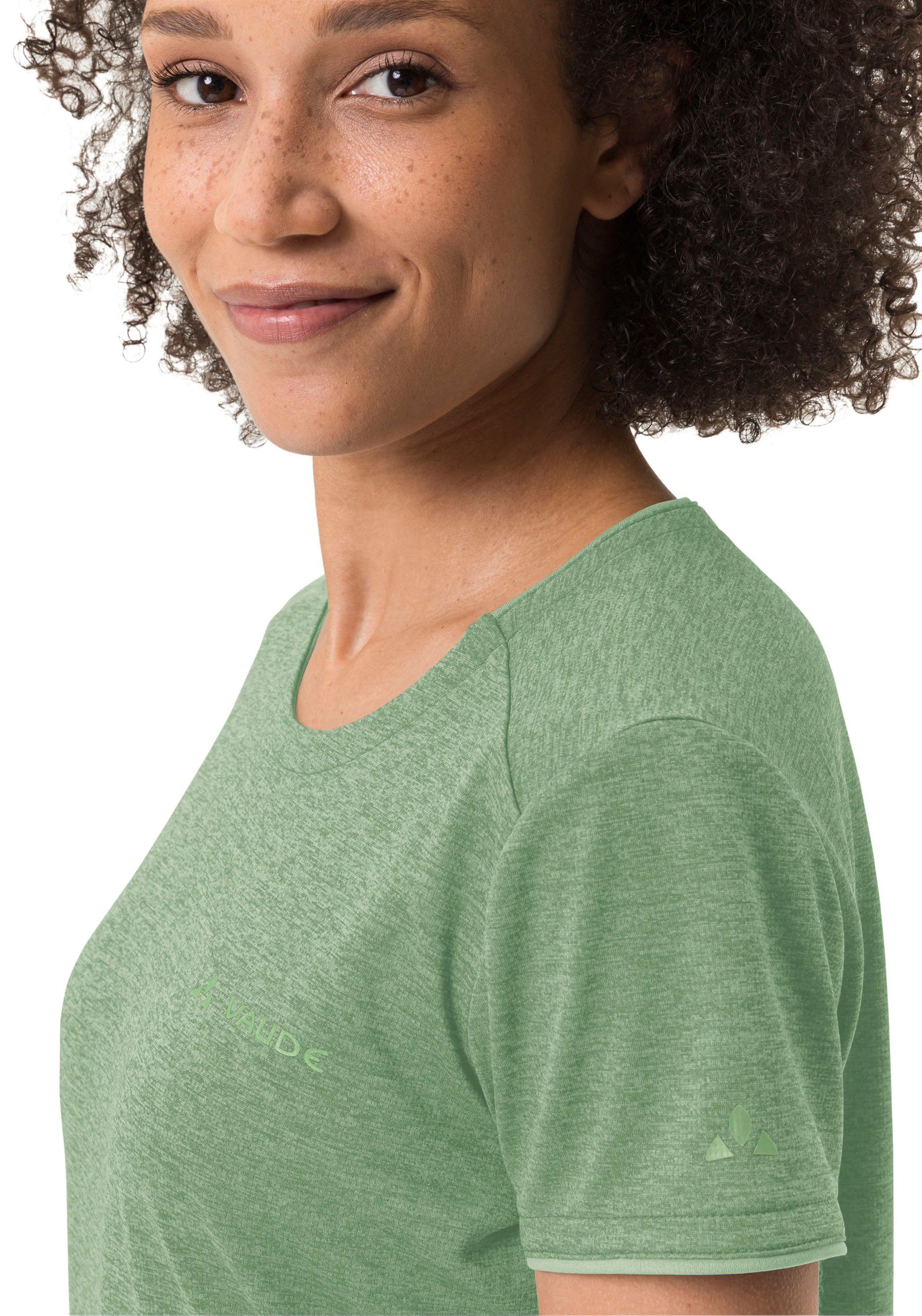 VAUDE Funktionsshirt WOMEN'S ESSENTIAL T-SHIRT Slim fit Passform, Kurzarm, für Trekking und Wandern