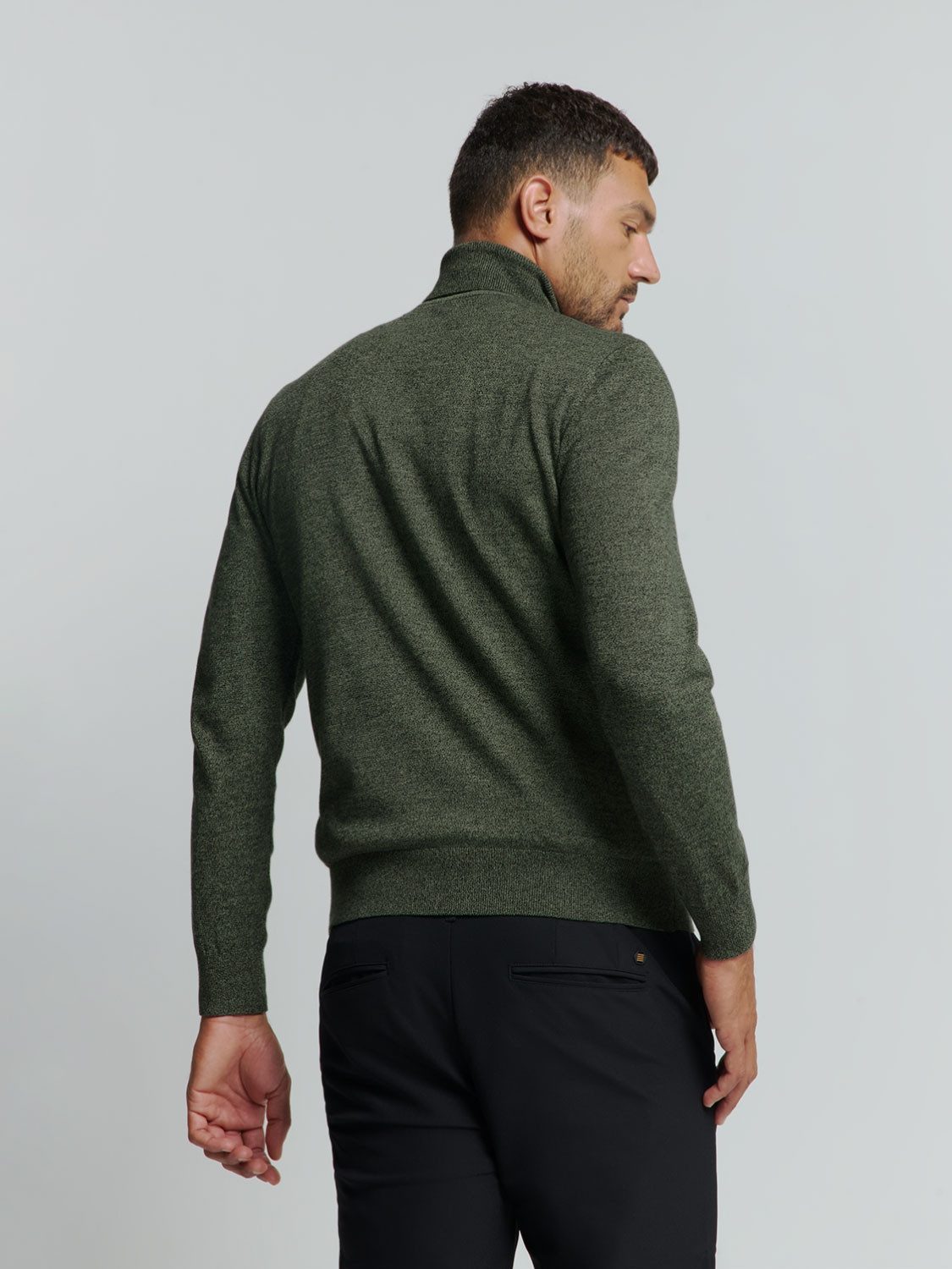 NO EXCESS Rollkragenpullover - Herren Rollkragenpullover in Feinstrickoptik günstig online kaufen