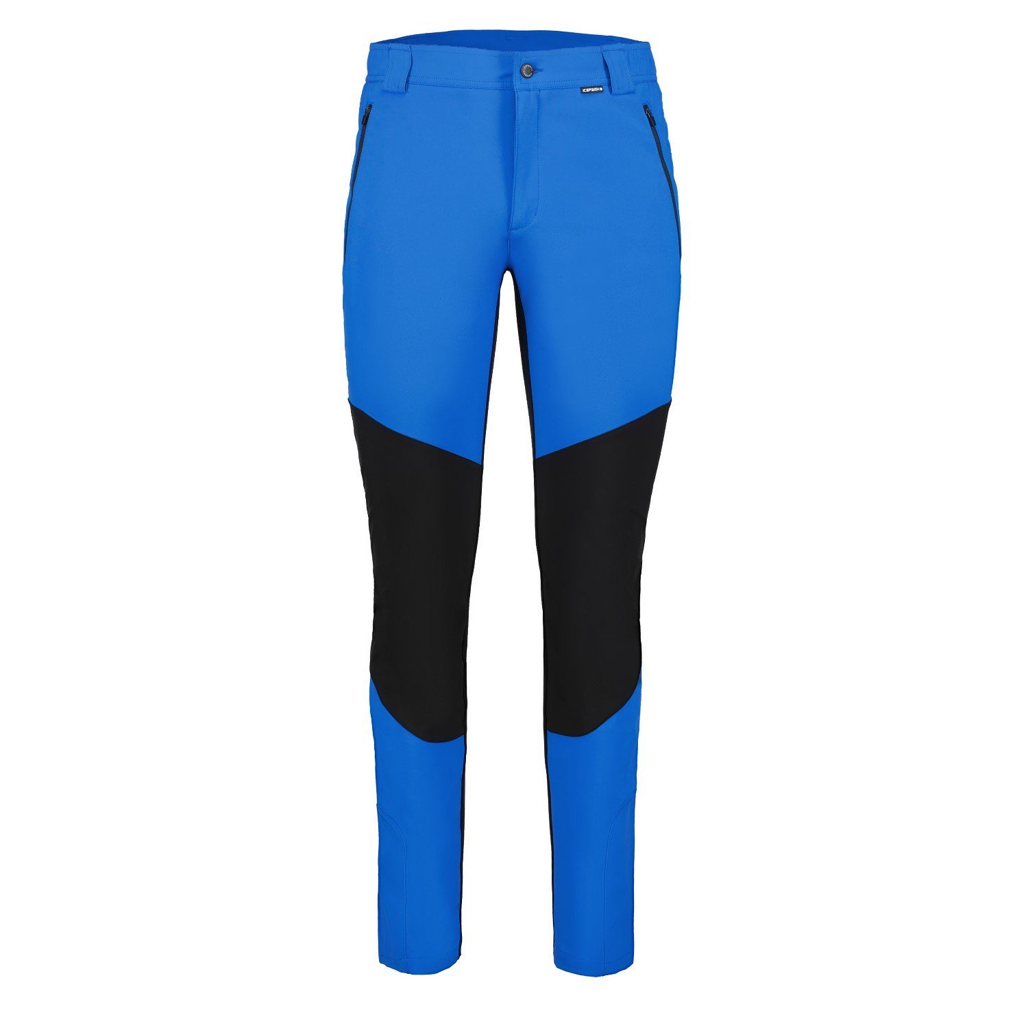 Icepeak Outdoorhose Dorr Hybrid-Outdoorhose für Herren wasserabweisend und elastisch (0-tlg) Blau