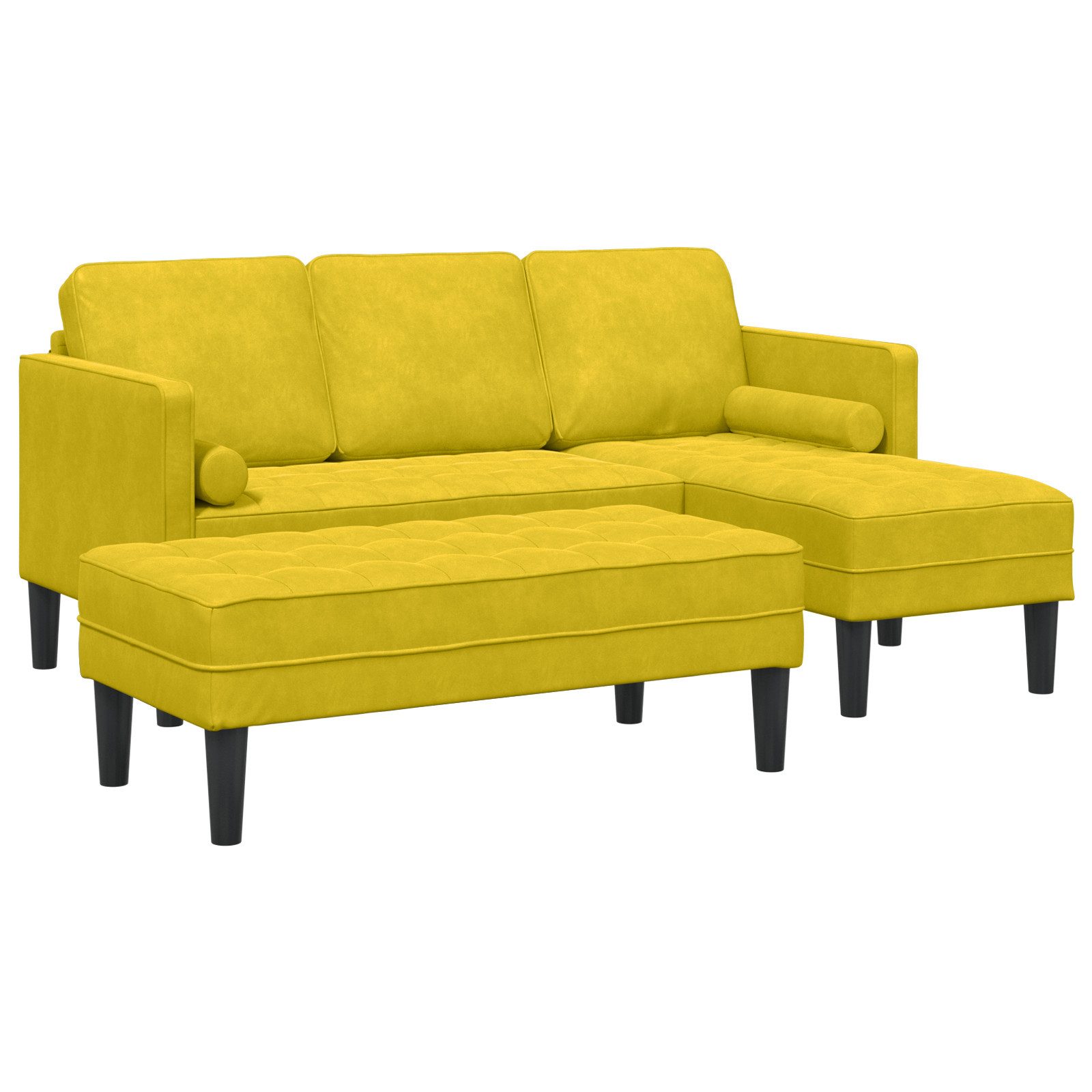 vidaXL Sofa Garten Sofa mit Bank günstig online kaufen