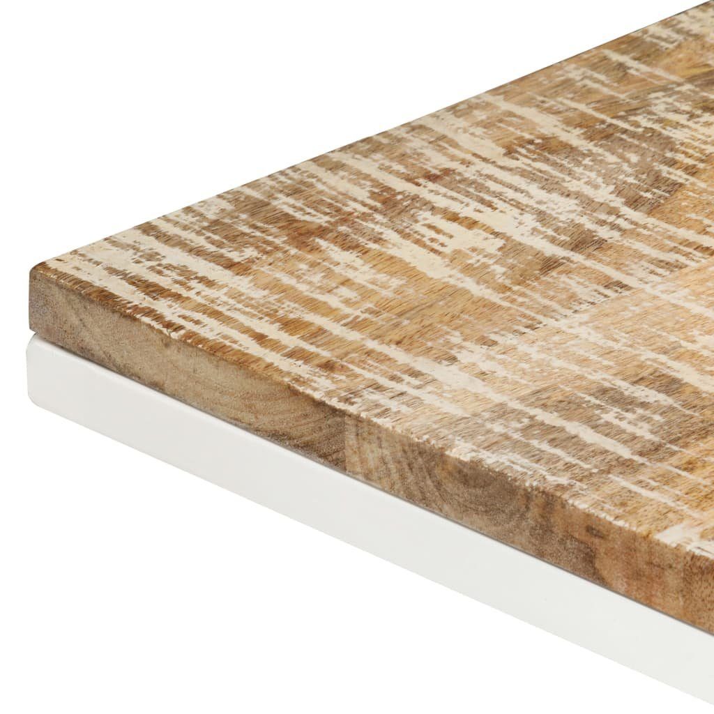 (1-St) and Beistelltisch wood vidaXL light Massivholz 35x45x65 Mango | Beistelltisch white and wood cm white light