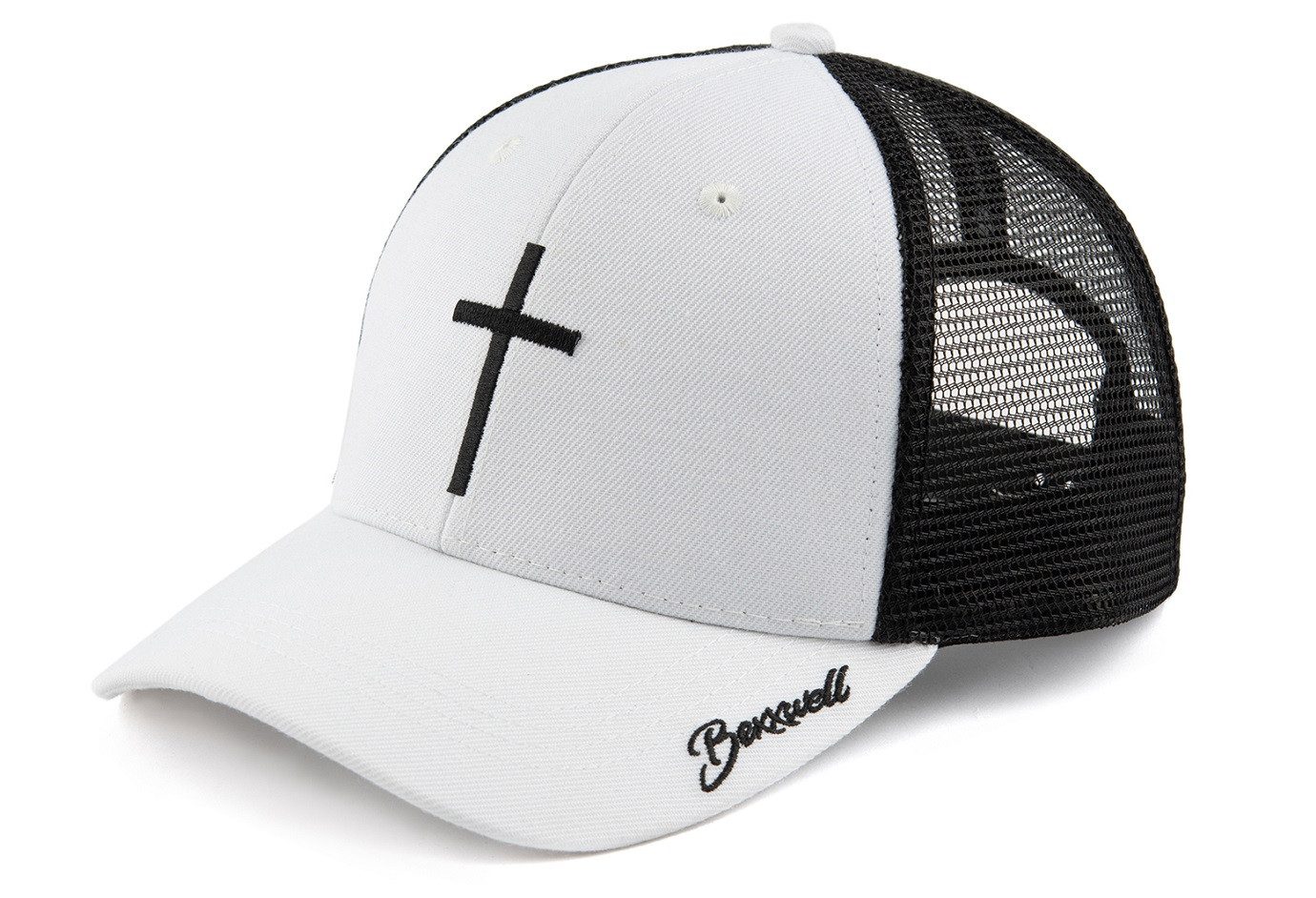 Bexxwell Trucker Cap mit Kreuz-Stickerei (optimale günstig online kaufen