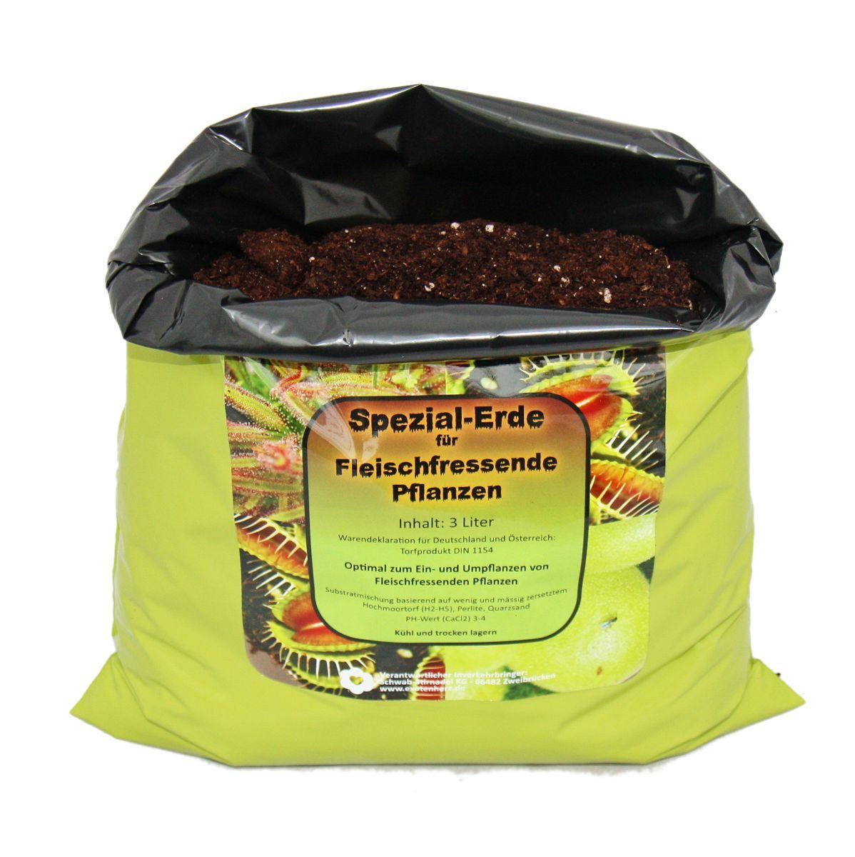 Exotenherz Zimmerpflanze Erde für Fleischfressende Pflanzen - Karnivorenerd günstig online kaufen