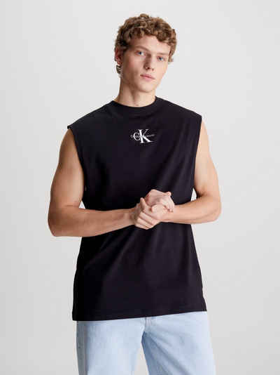 Calvin Klein Jeans T-Shirt MONOLOGO SLEEVELESS TEE mit Logodruck
