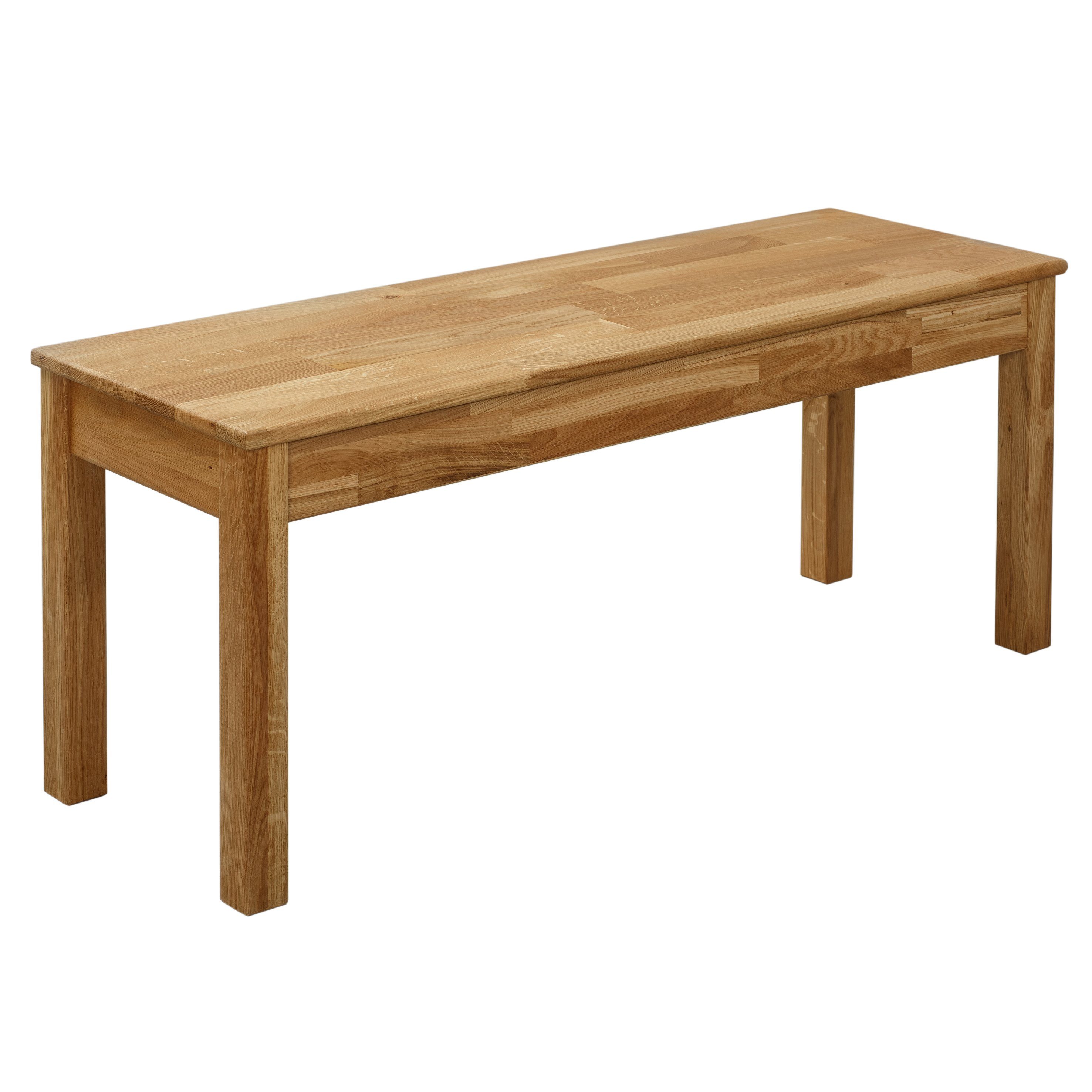 Krok Wood Sitzbank Tomas aus Massivholz in Eiche