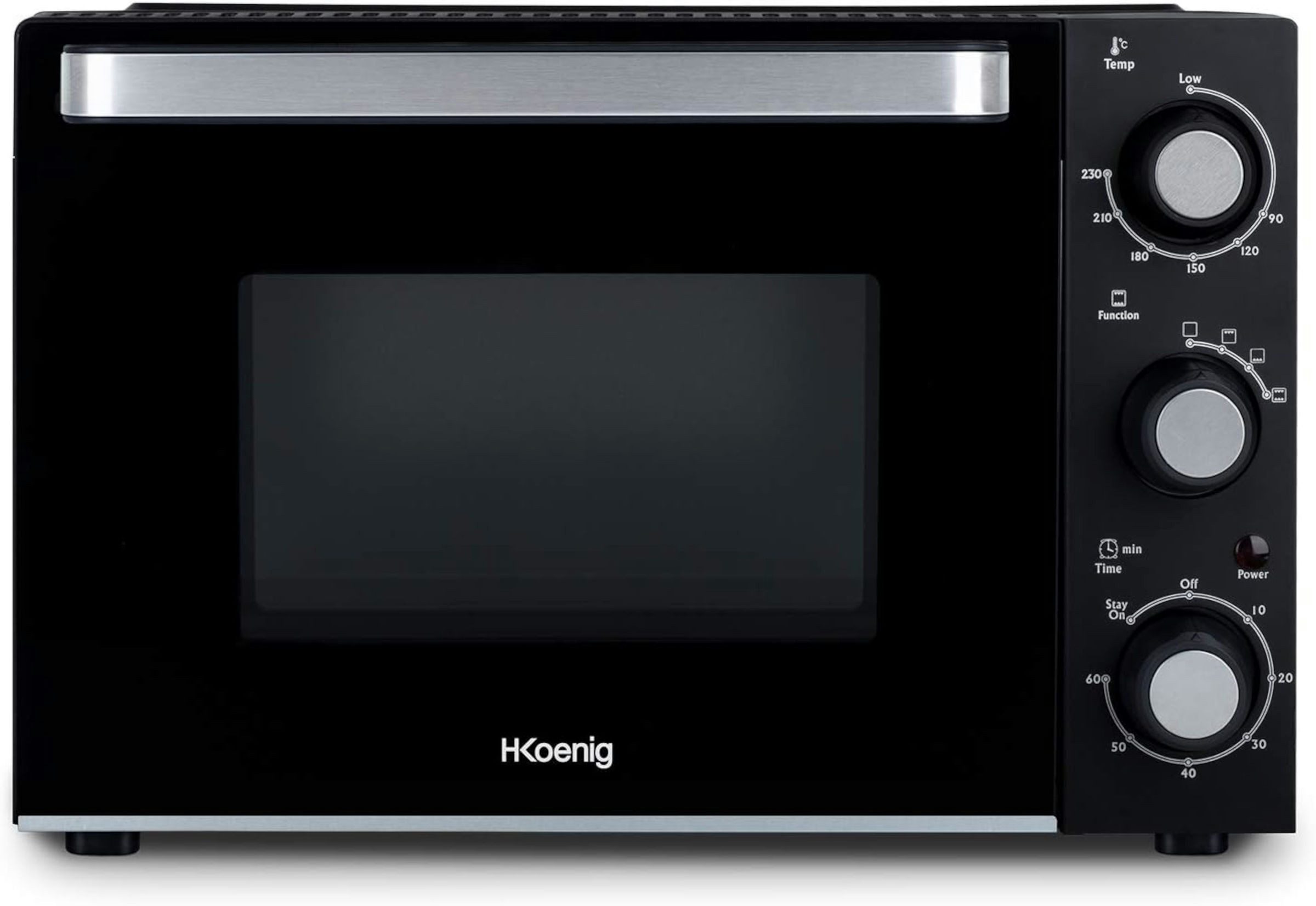 Minibackofen Mini-Backofen 20 Liter Miniofen 1400 Watt H.Koenig FO20