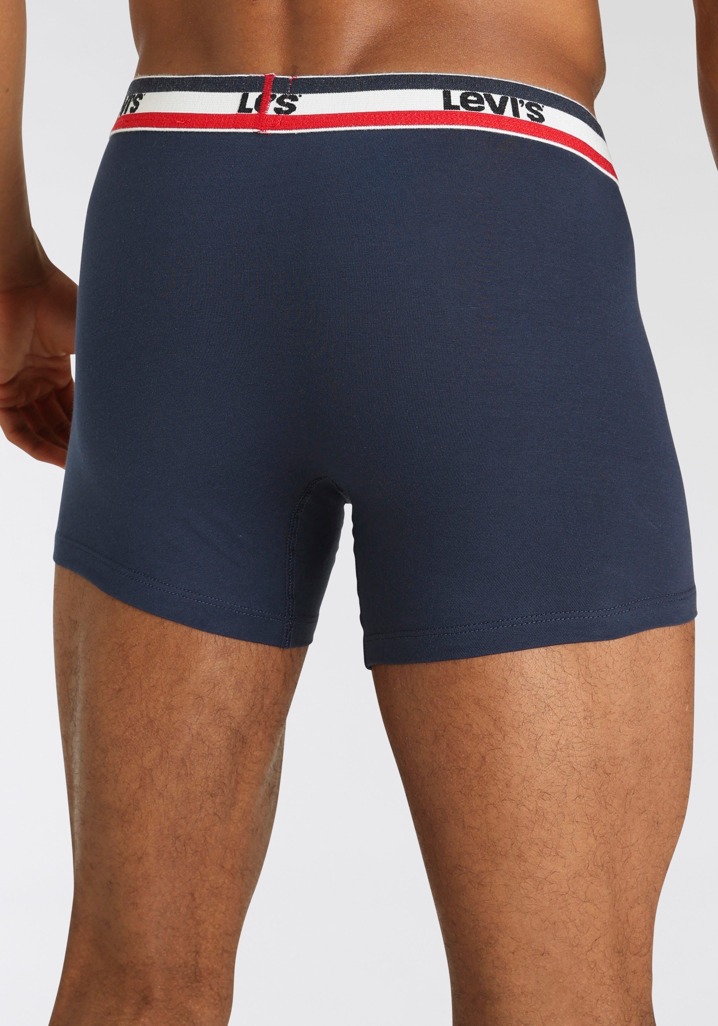 Levi's® Boxershorts Men Sportswear Logo Boxer (Packung, 6er-Pack) mit Logo-Bund
