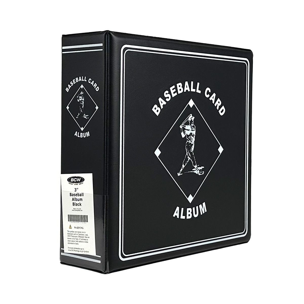 BCW Sammelkarte BCW Baseball Album black 3"