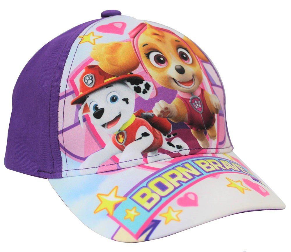 Baseball Cap Paw Patrol Kappe Born Brave Skye & Marshall Lila 5