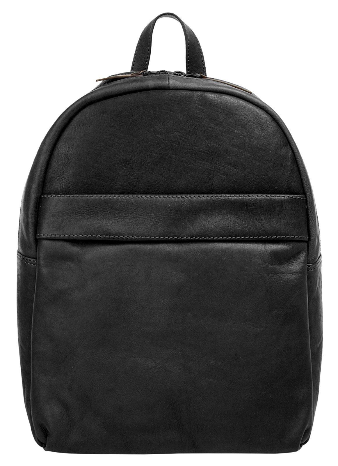 X-Zone Laptoprucksack, echt Leder günstig online kaufen