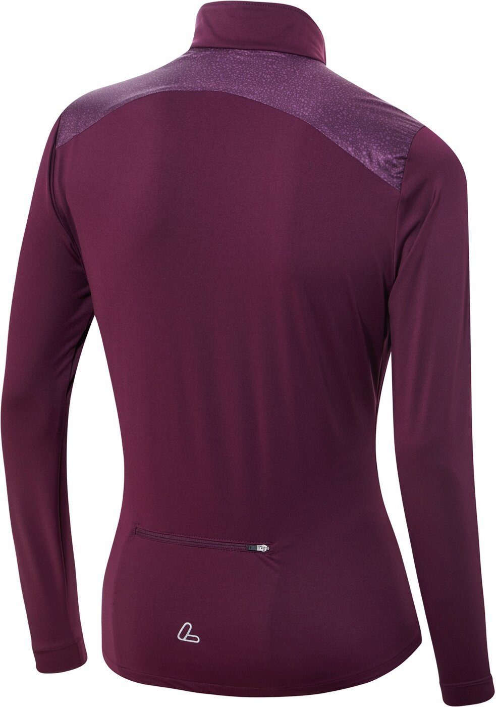 Löffler Fahrradjacke BIKE LIGHT HYBRIDJACKET Damen Fahrradjacke lila/bordeaux