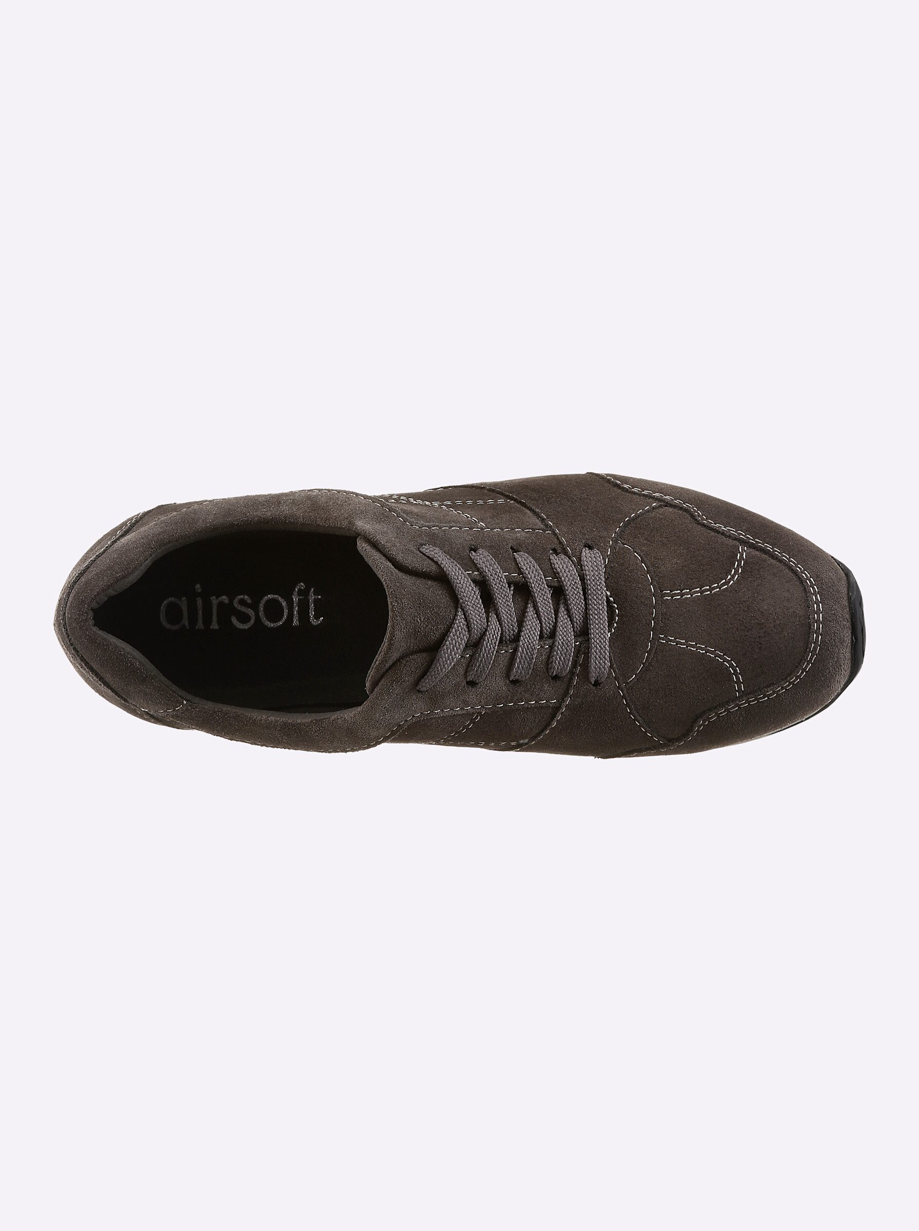 airsoft modern+ Sneaker Sneaker weiche Polsterung, Wechselfußbett