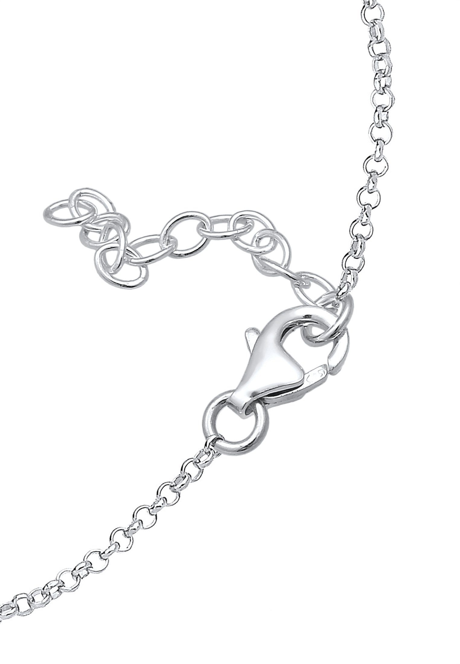 Armband Herz Kristalle 925 Sterling Elli Silber, Herz