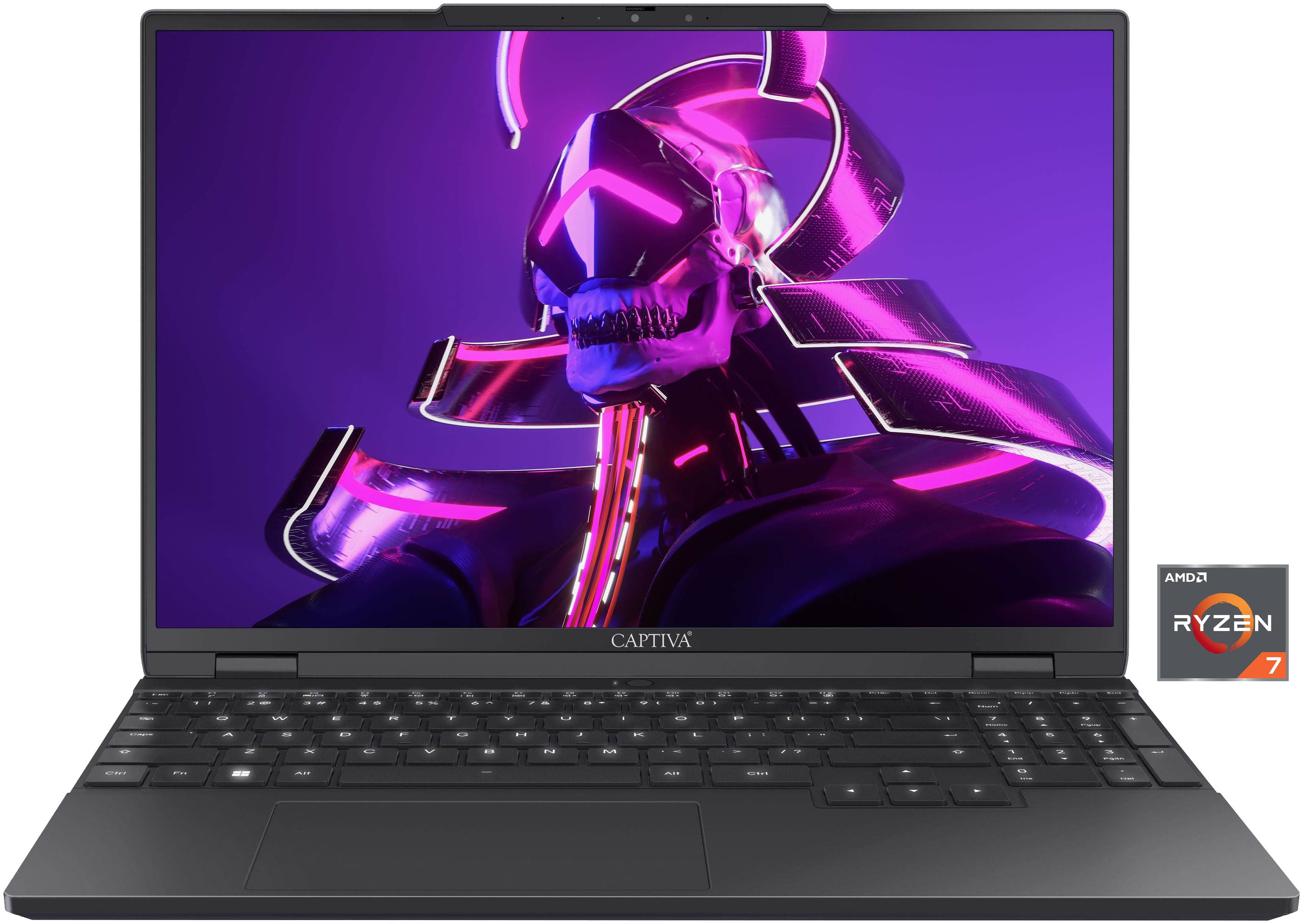 CAPTIVA Business/Office I10-1378GE Business-Notebook (38,9 cm/15,3 Zoll, AMD Ryzen 7 255, Radeon 780M, 16 GB, 500 GB SSD)