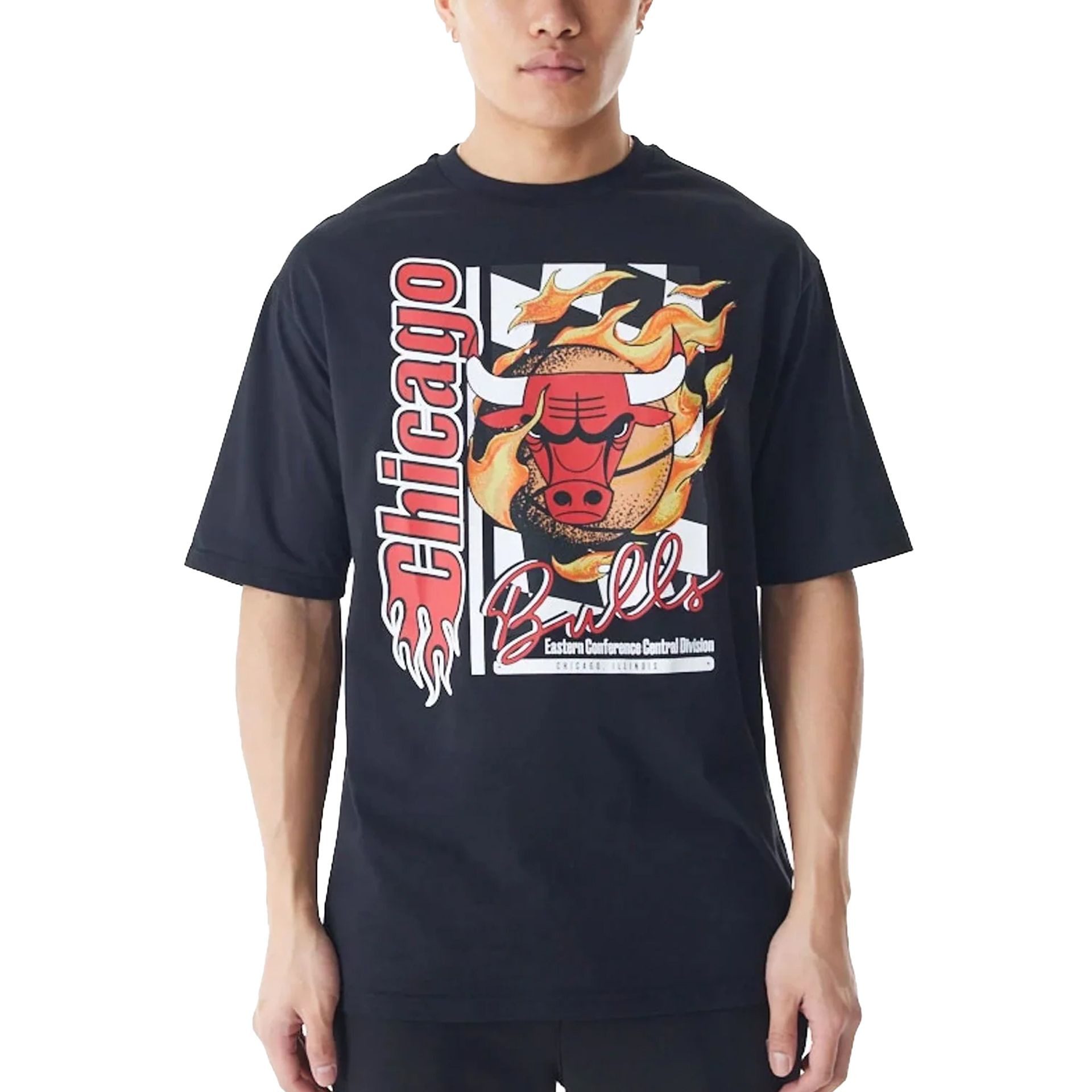 New Era Print-Shirt NBA Oversized FLAME günstig online kaufen