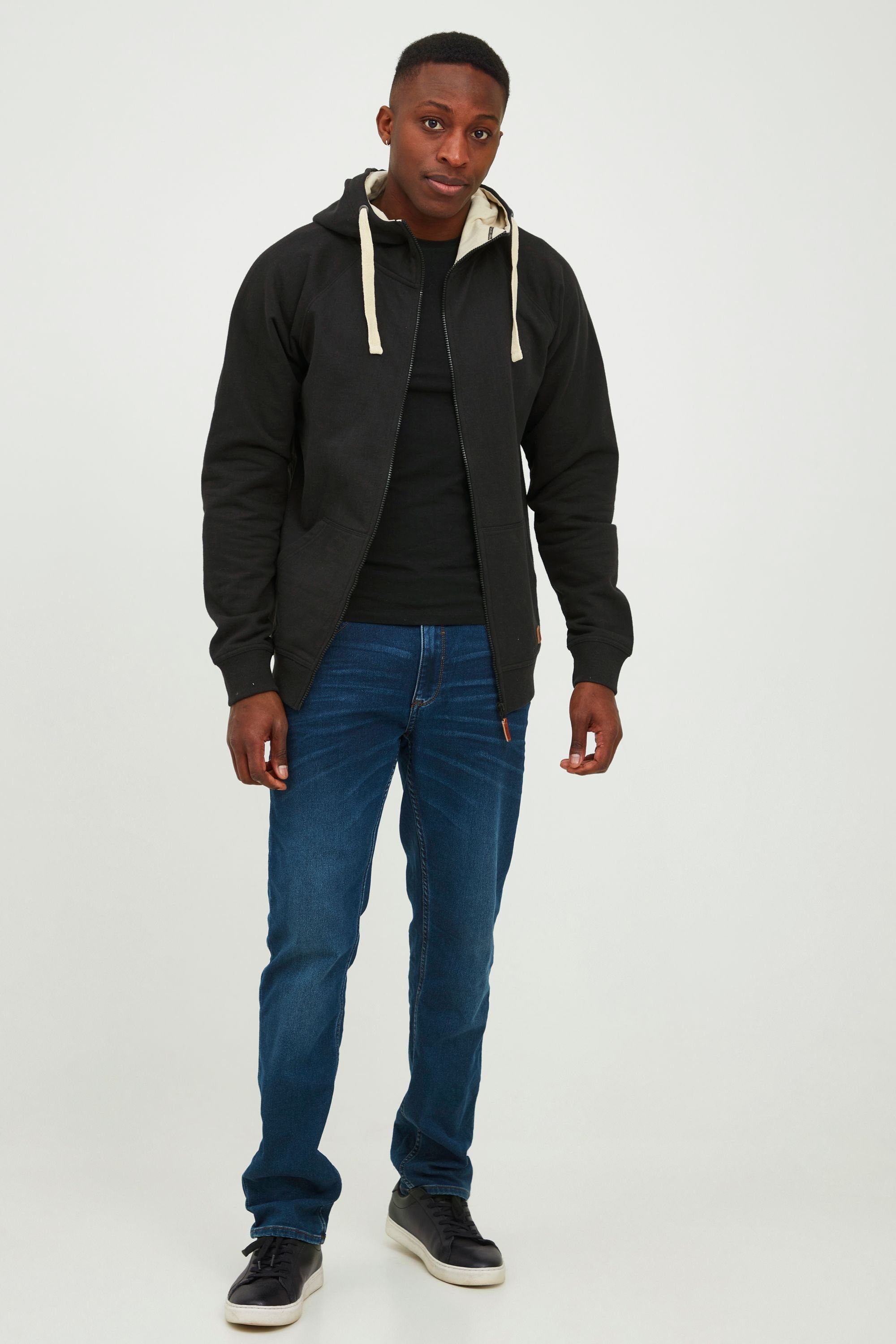 Blend Kapuzensweatjacke BHSpeedy Stilvolle Kapuzensweatjacke mit hochabschließendem Kragen