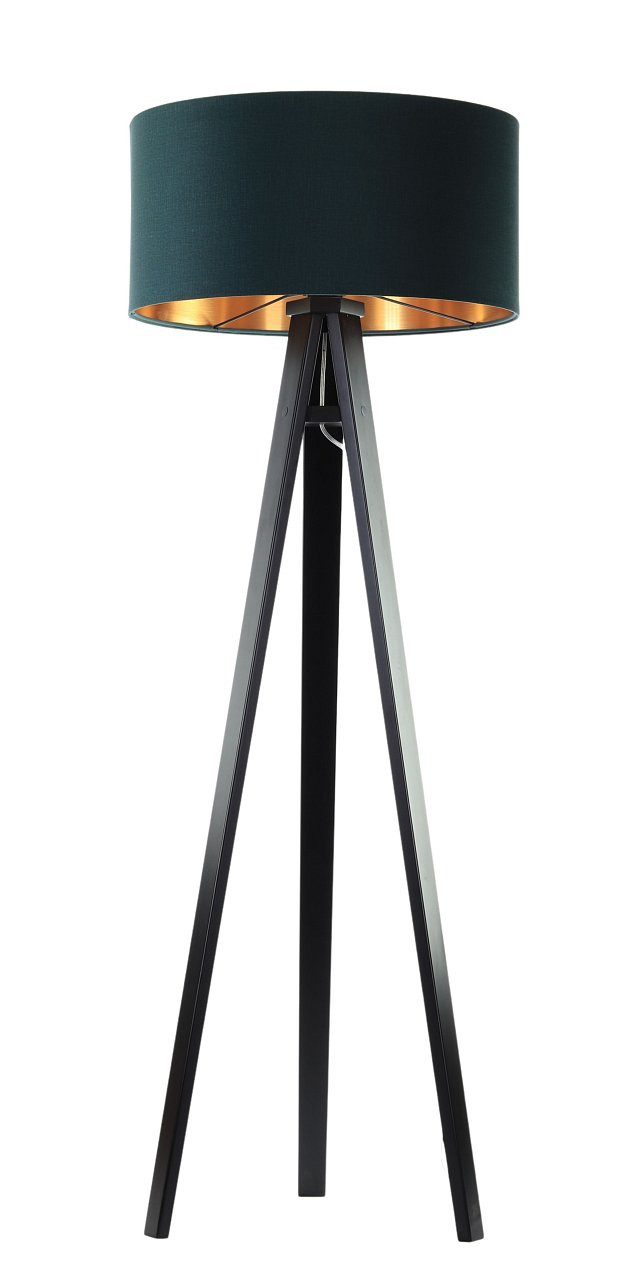 ONZENO Stehlampe Glamour Retro 50x25x25 cm, einzigartiges Design und hochwertige Lampe