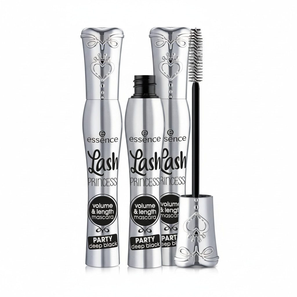 Essence Mascara Lash PRINCESS volume & length mascara PARTY deep black, 3-tlg.