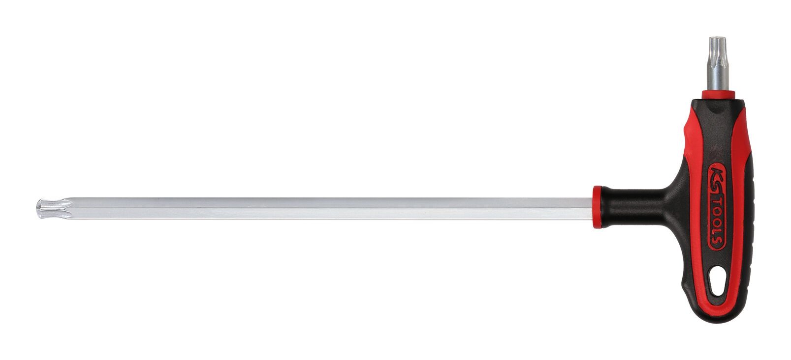 KS Tools Schraubendreher, T-Griff-Winkelstiftschlüssel Torx Kugelkopf, T27