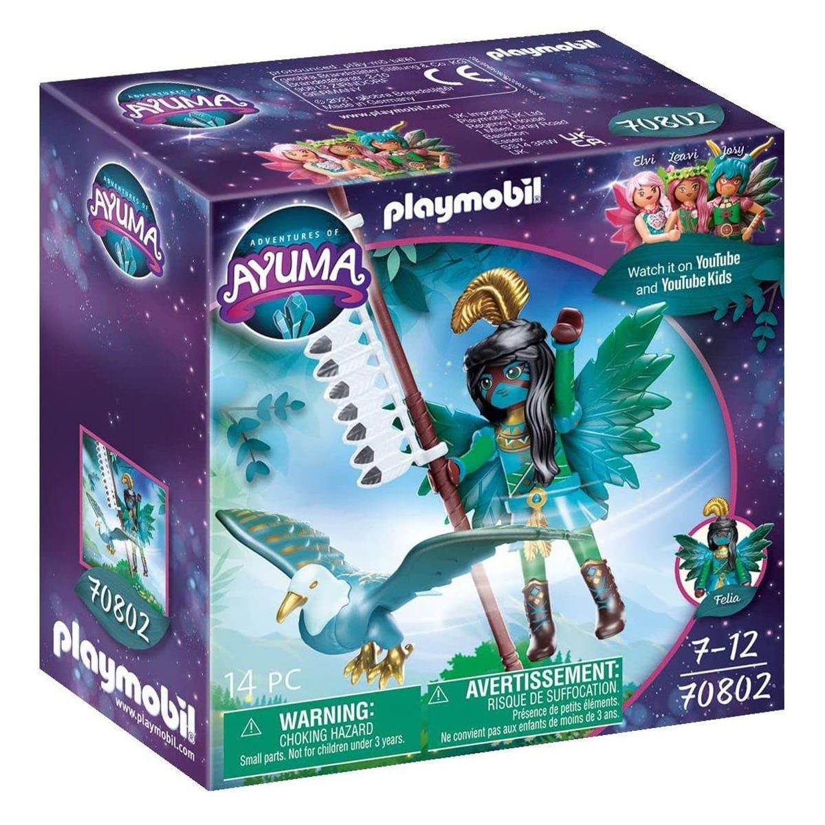 Playmobil® Spielwelt Playmates 70802 - Ayuma - Knight Fairy mit Seelentier