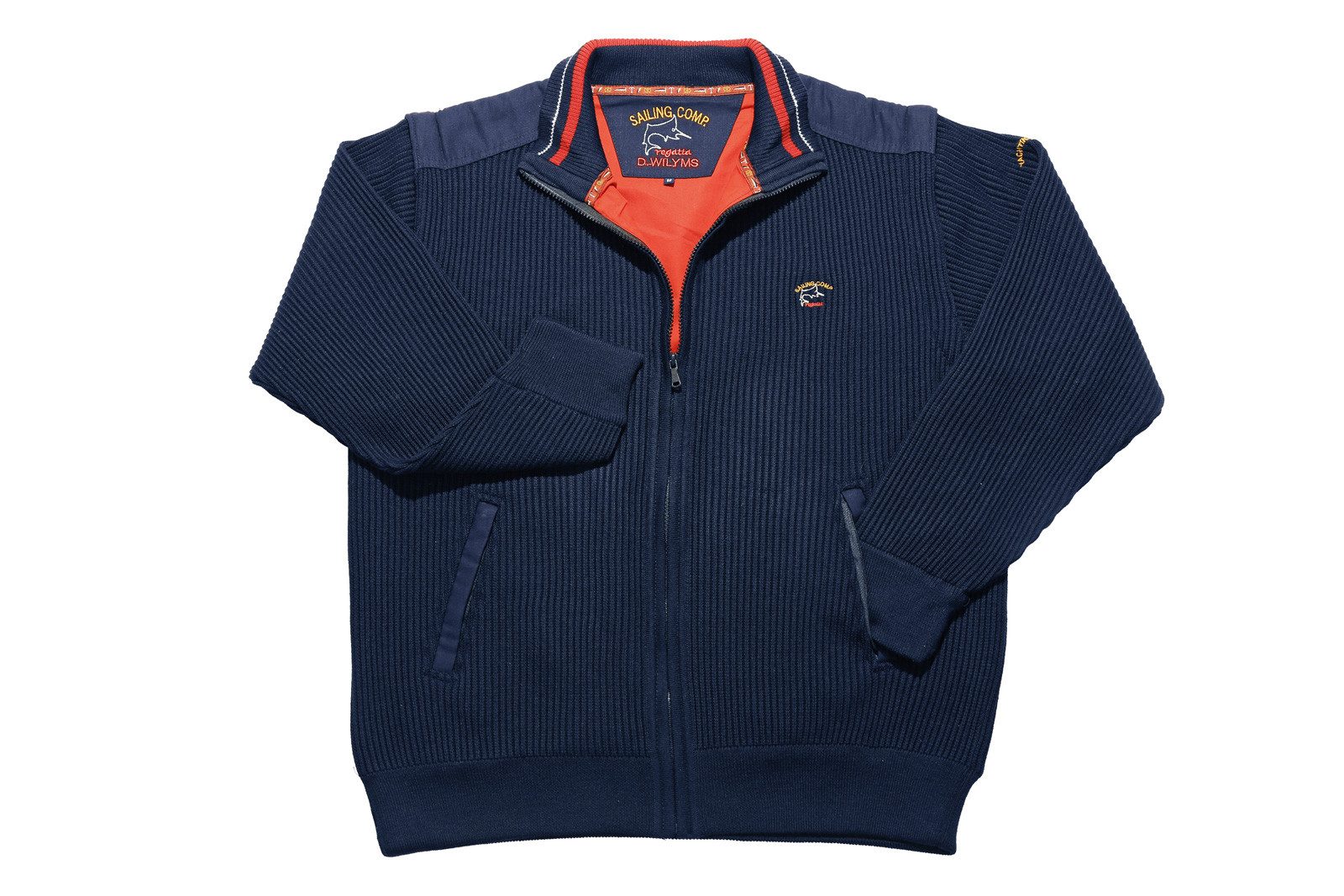 Sailing Comp. 2-in-1-Strickjacke yachting regatta Jacke mit trennbaren Ärmel