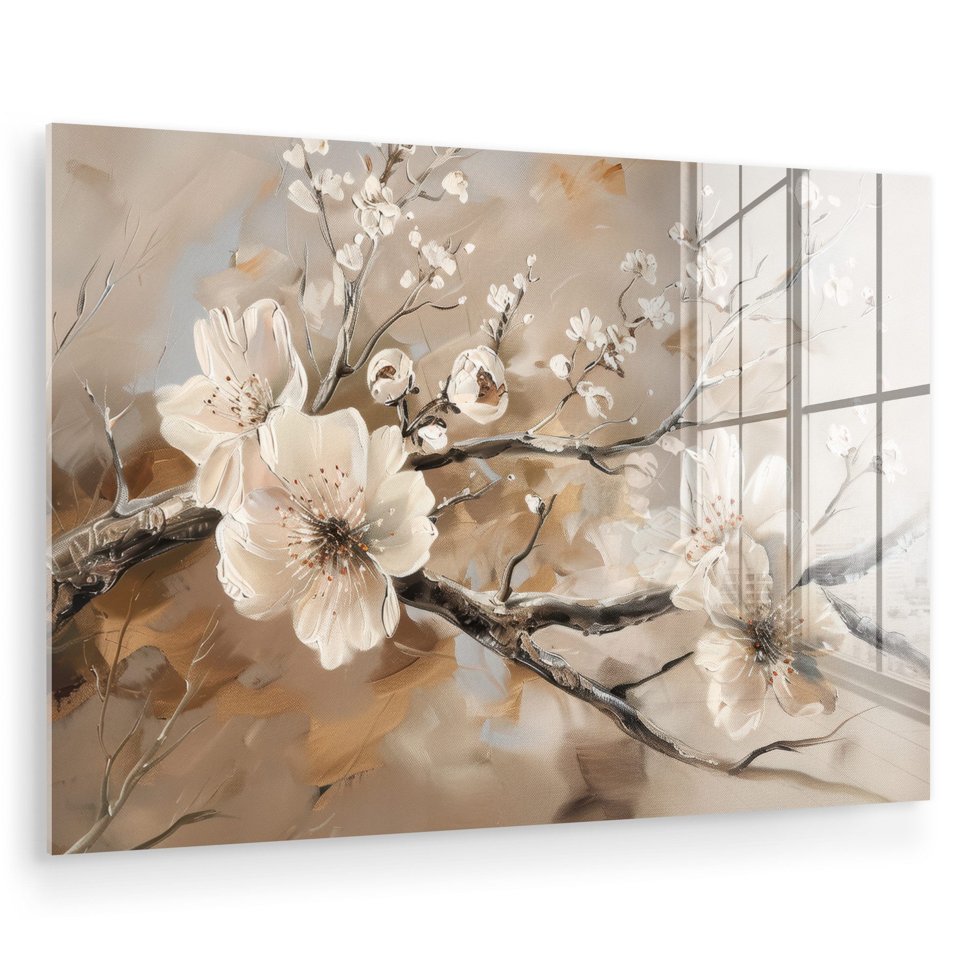 MuchoWow Acrylglasbild Blumen - Natur - günstig online kaufen