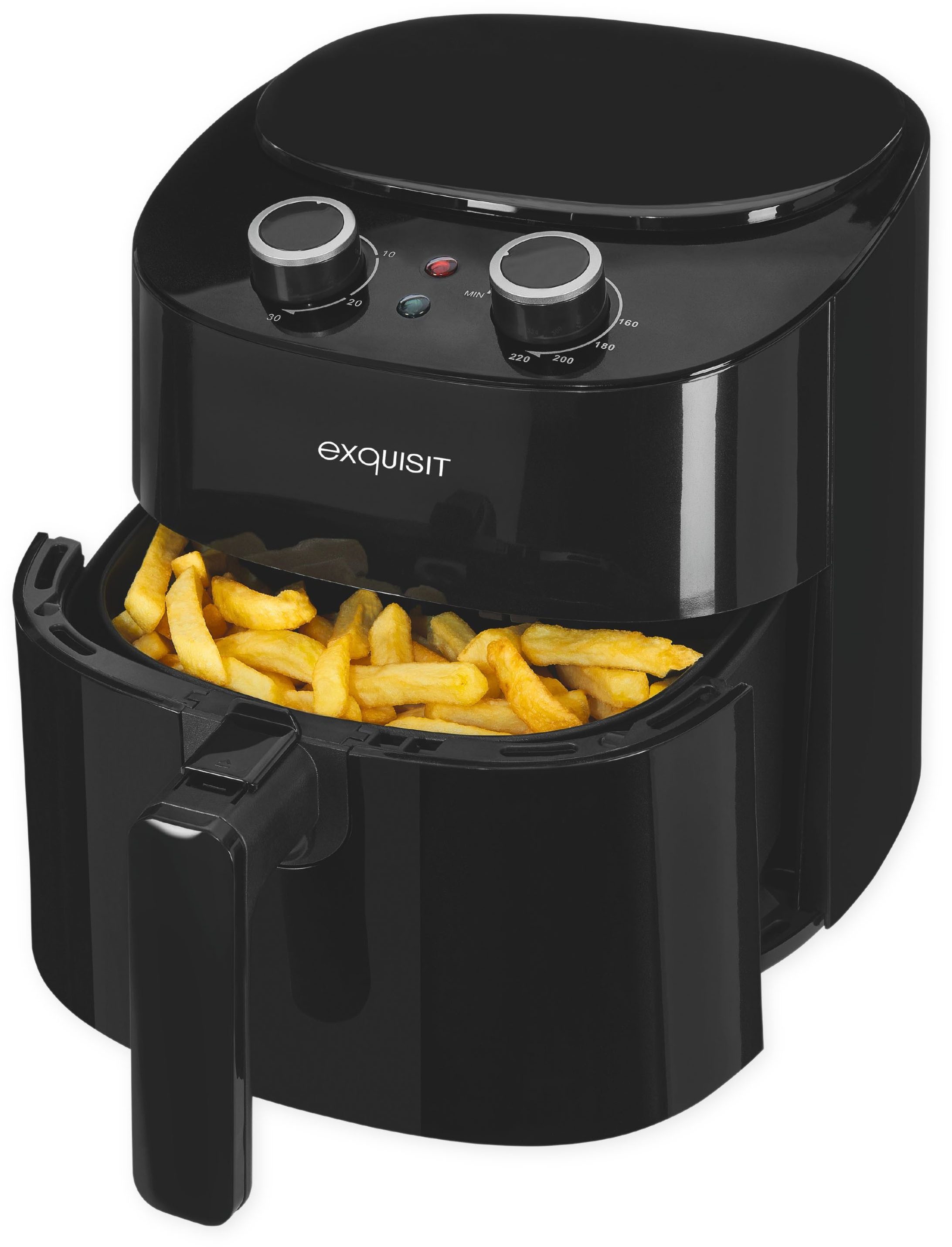 exquisit Heißluftfritteuse FR 6502 sw, 1300 W