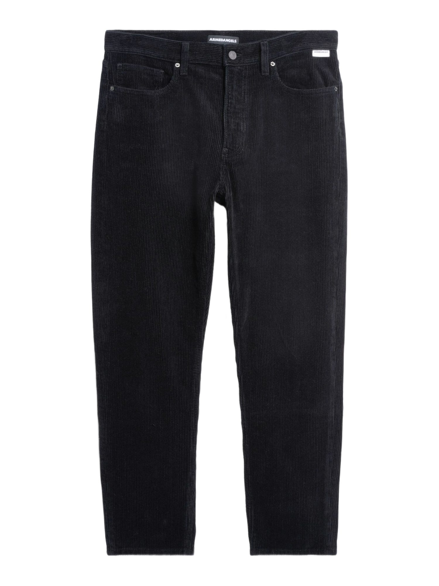 Armedangels Stoffhose schwarz,Casual,Baumwolle,Unifarben,Regular Fit,Mittel
