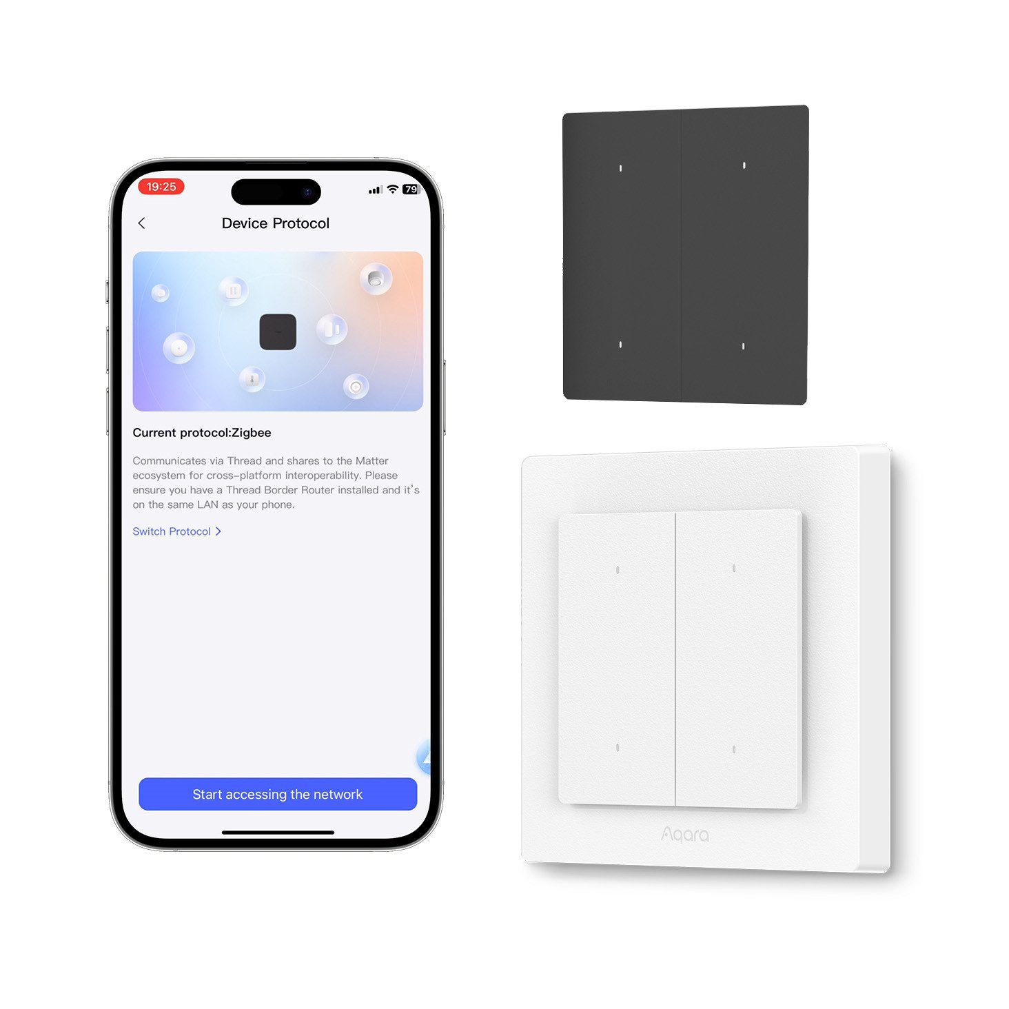 Wandschalter H2 EU, Smarter Lichtschalter